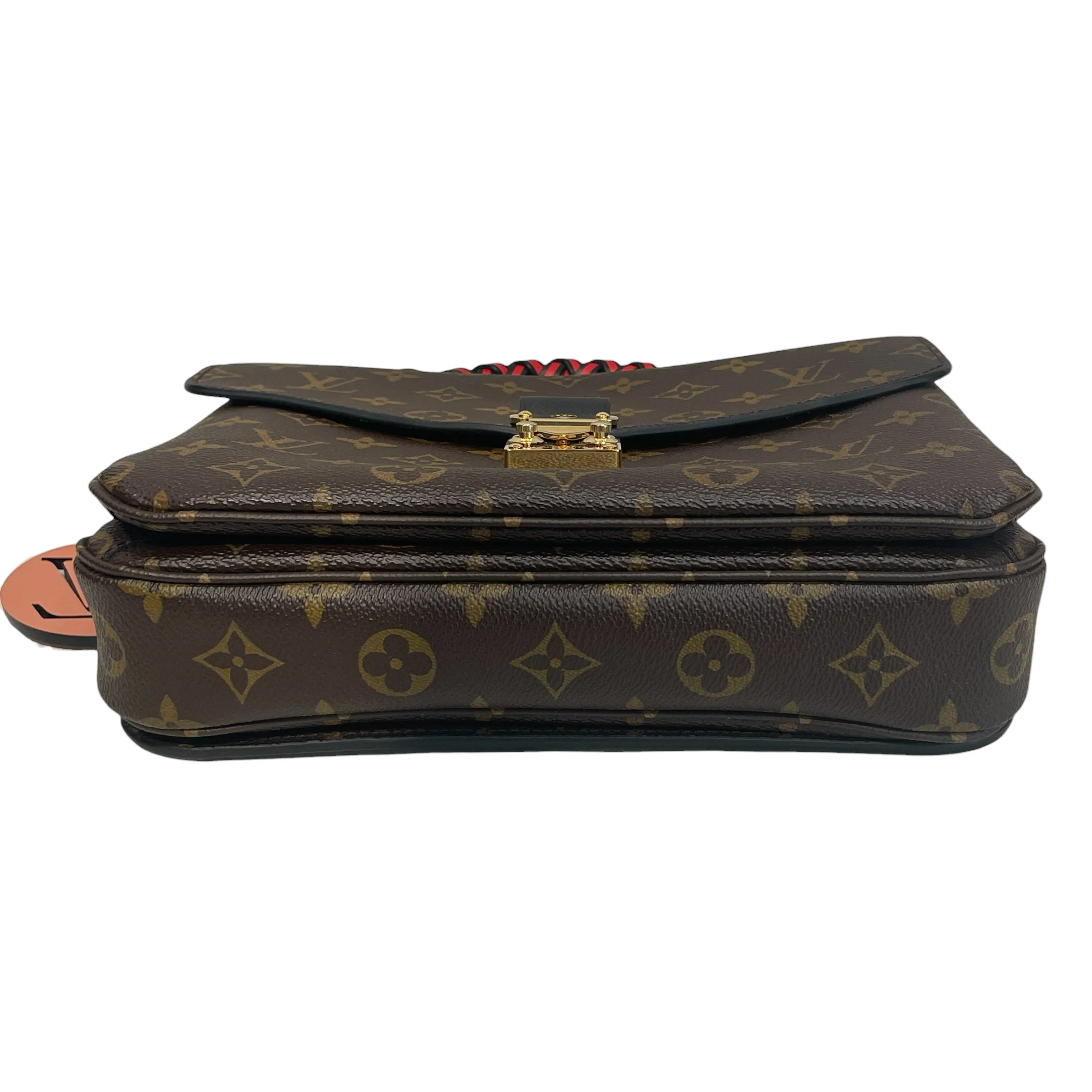 LOUIS VUITTON/Tote Bag/Monogram/Leather/BRW/CUSTOM HANDLE TOTE