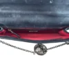 Christian Louboutin/Clutch Bag/Animal Pattern/BLK/BLK GLITTER LEOPARD CLUTCH BAG