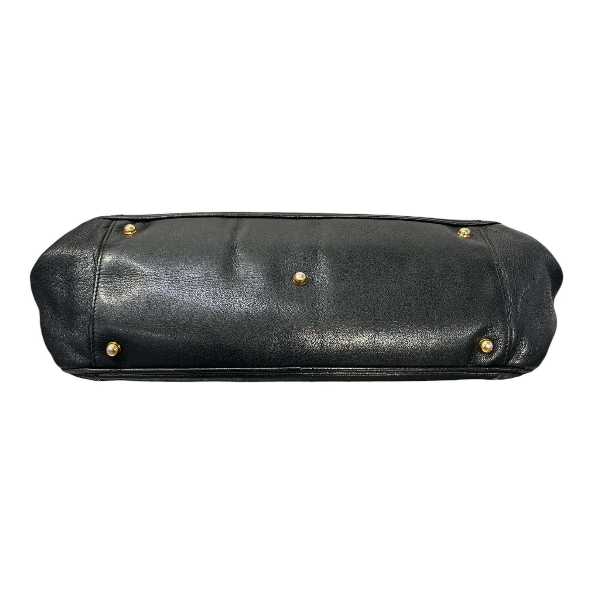 GUCCI/Hand Bag/Leather/BLK/HORSEBIT WAVE SHOULDER BAG