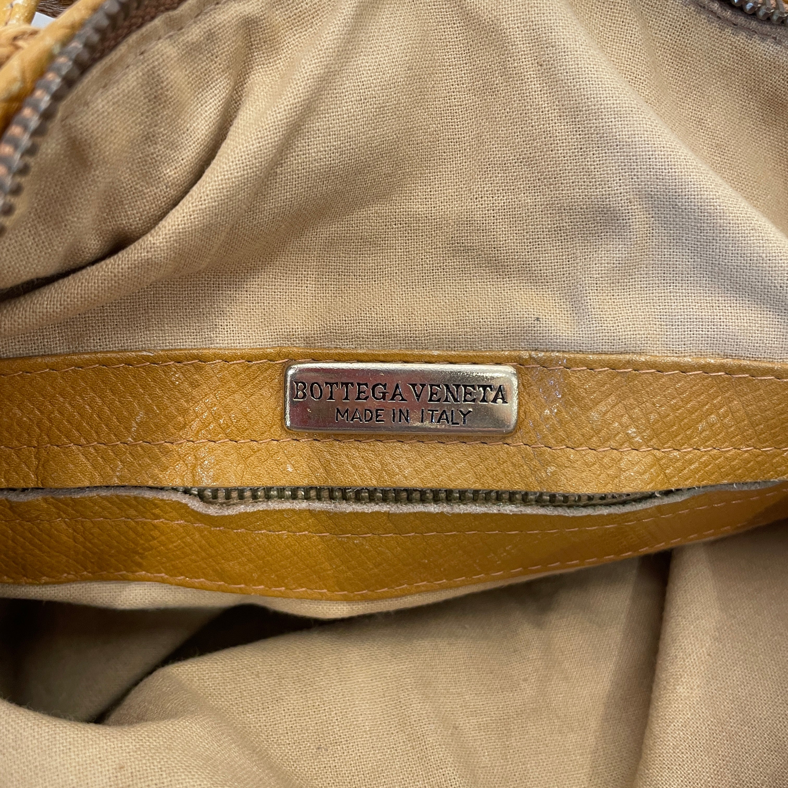 BOTTEGA VENETA/Bag/CML/RAFFIA WOVEN TASSLE ZIPPER