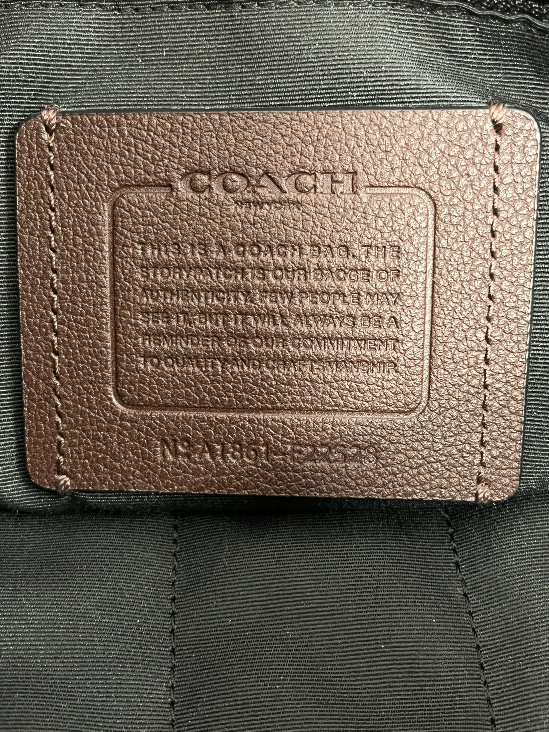 COACH/Briefcase/Leather/BRW/F22528