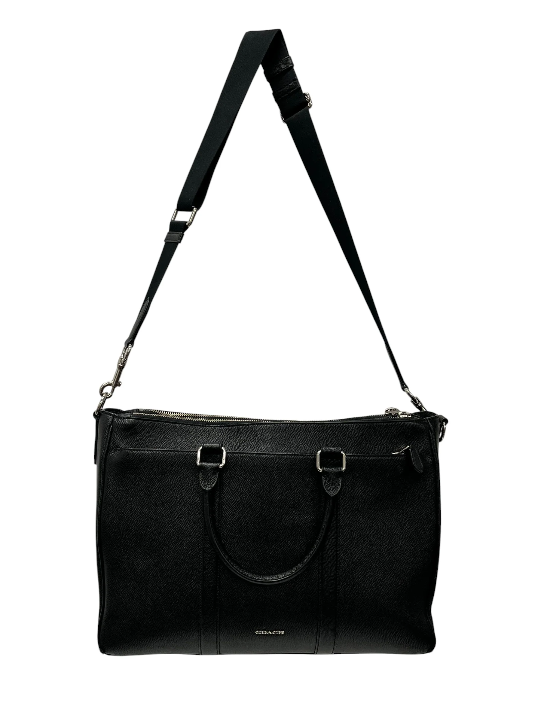 COACH/Briefcase/Leather/BLK/F59141