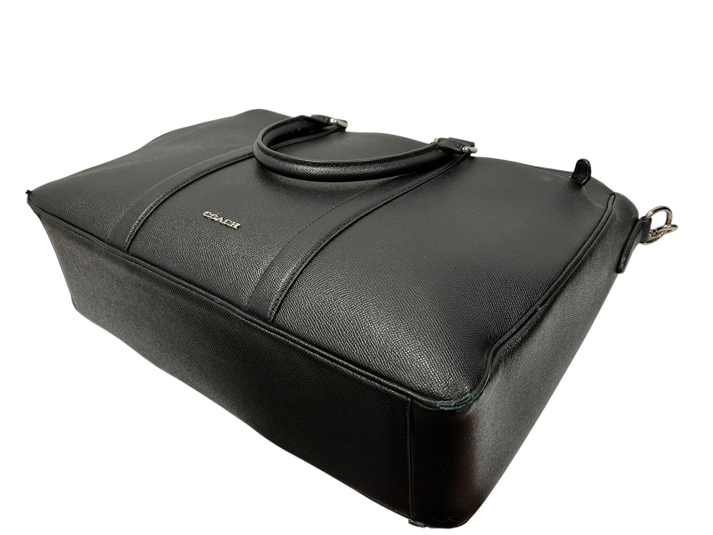 COACH/Briefcase/Leather/BLK/F59141
