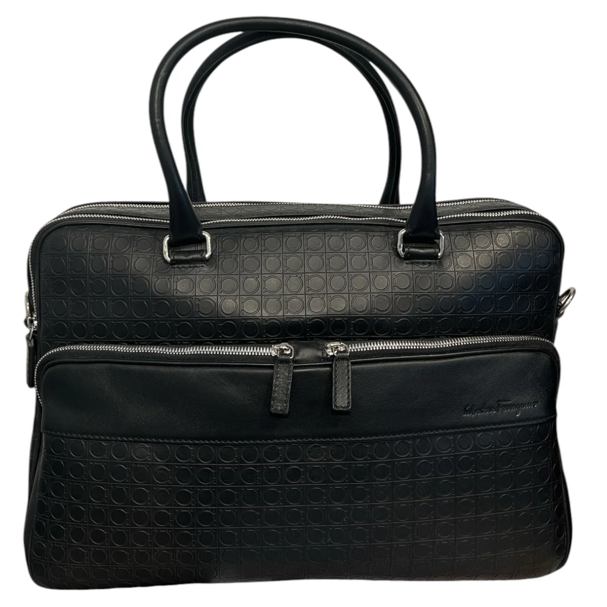Salvatore Ferragamo/Bag/Leather/BLK/