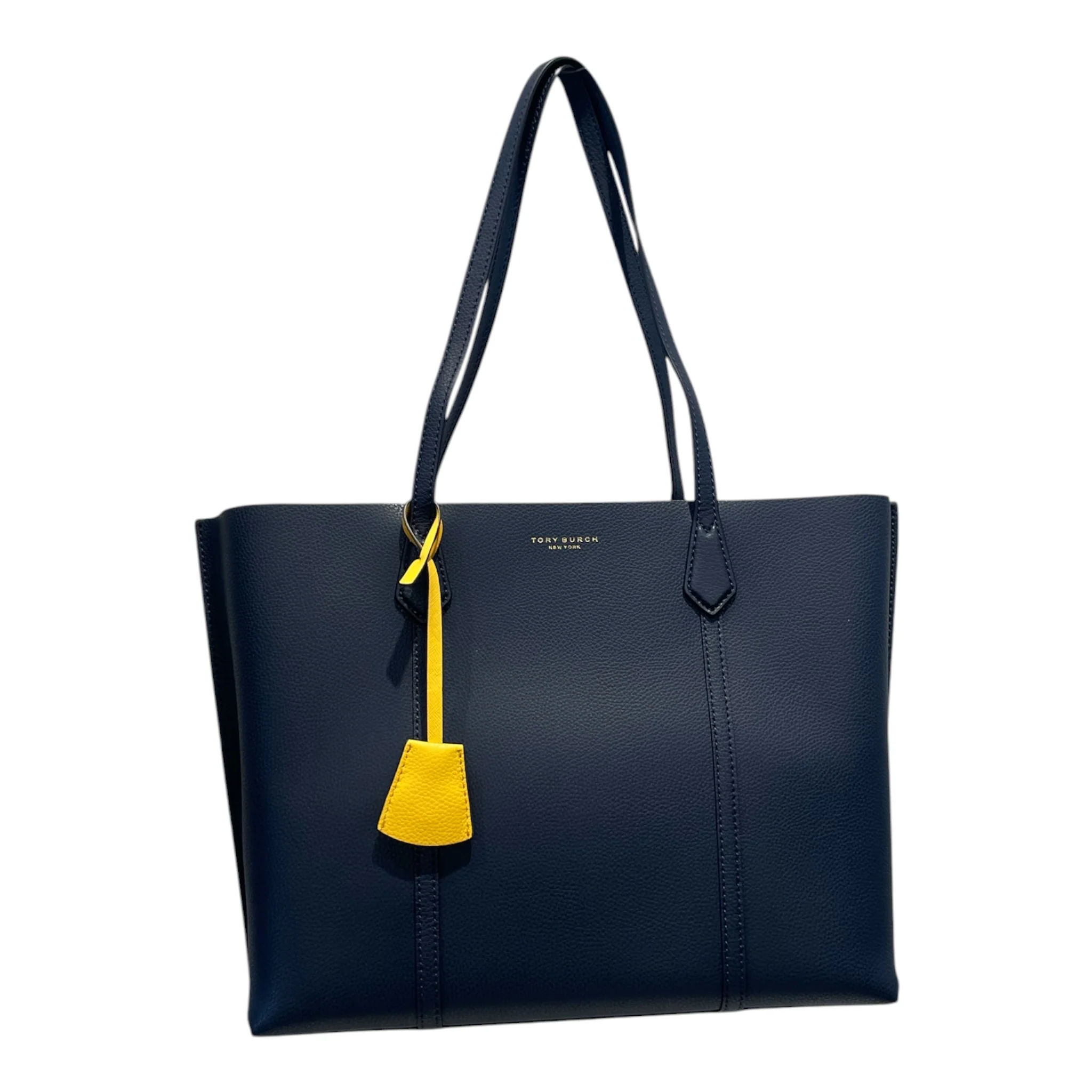 TORY BURCH/Tote Bag/Leather/BLU/Perry Triple - Compartment