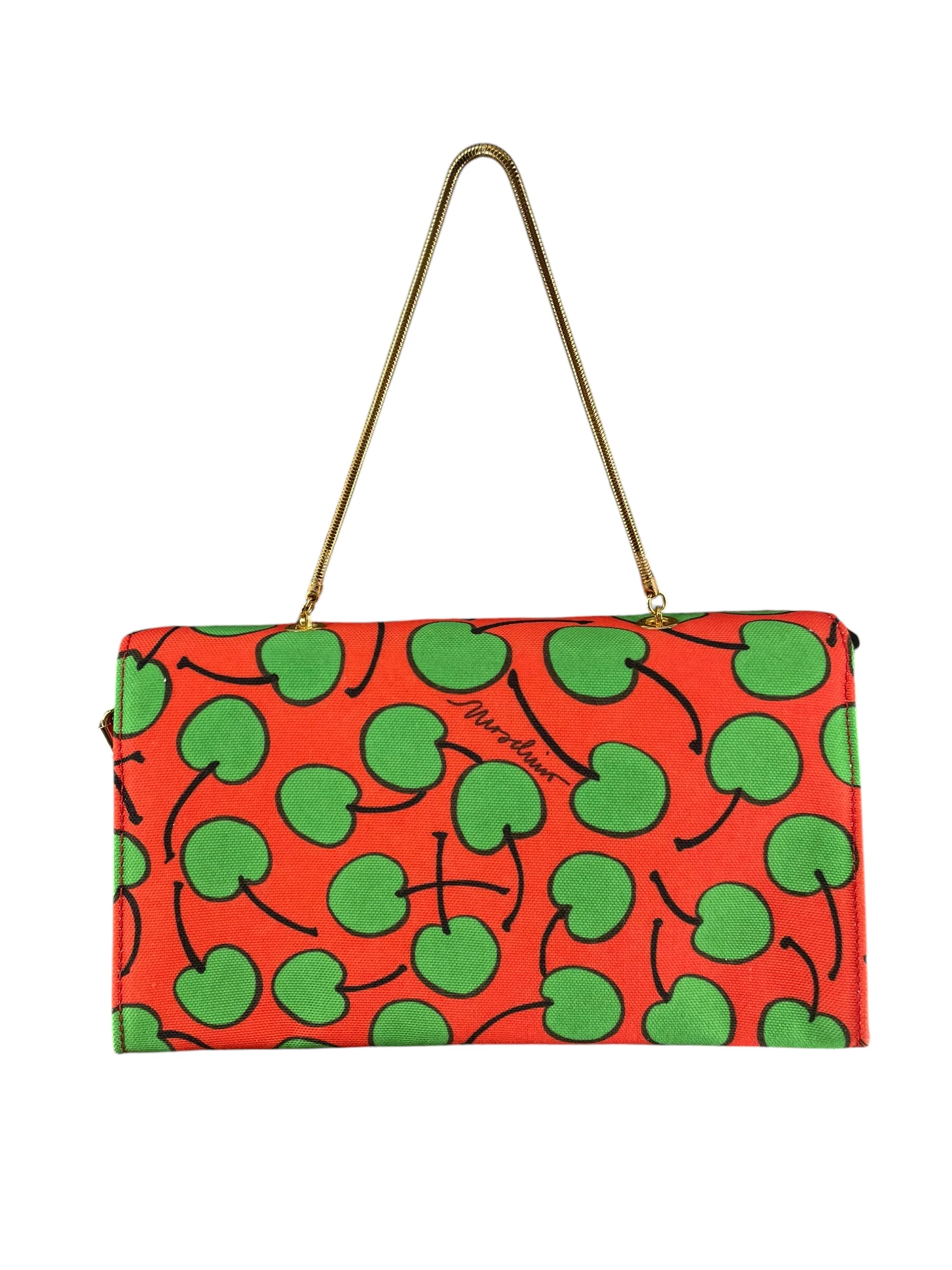 1327-moschino-clutch-bag-all-over-print-orn-green-cherries-2.webp MOSCHINO/Clutch Bag/All Over Print/ORN/GREEN CHERRIES
