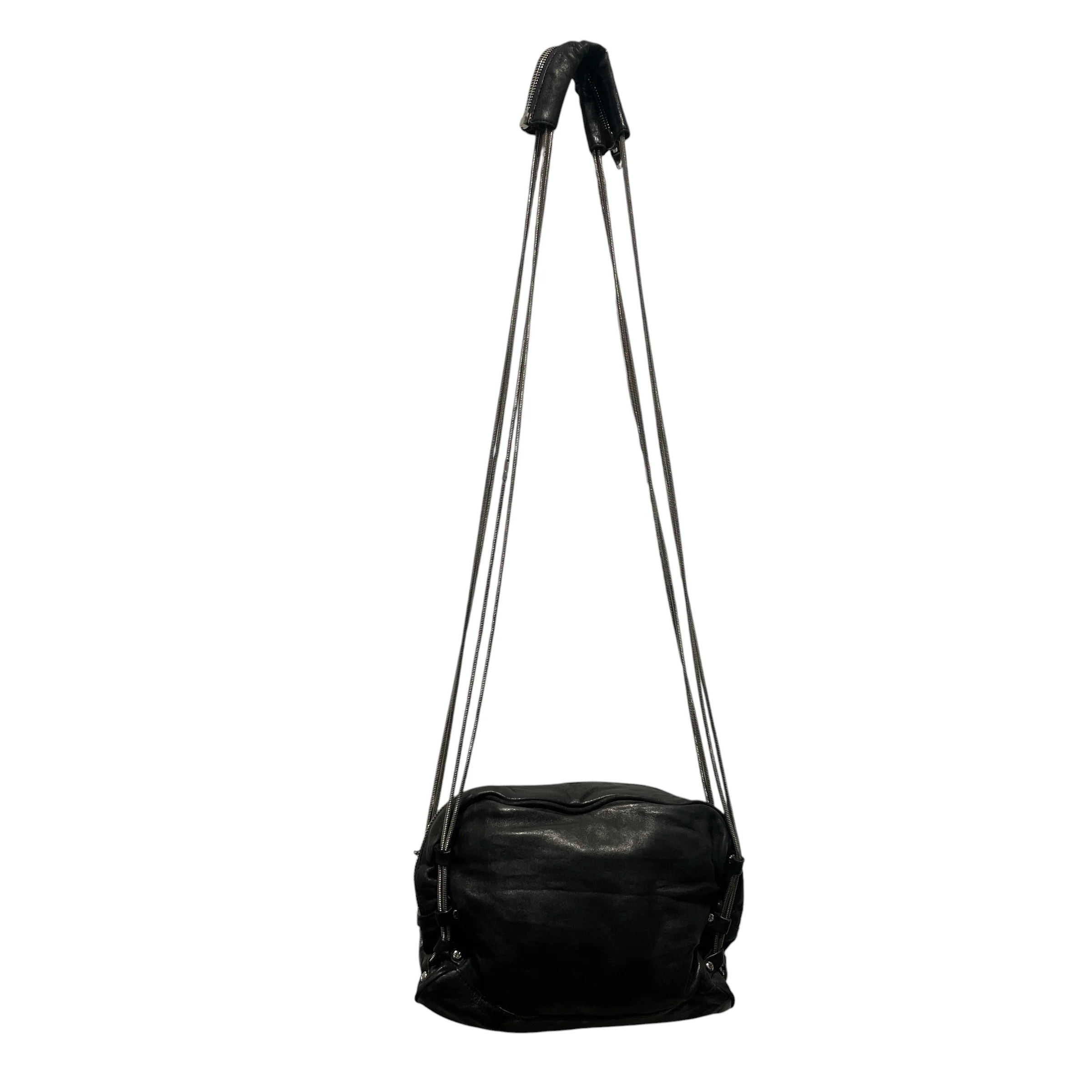 Alexander Wang/Cross Body Bag/Leather/BLK/BRENDA CHAIN