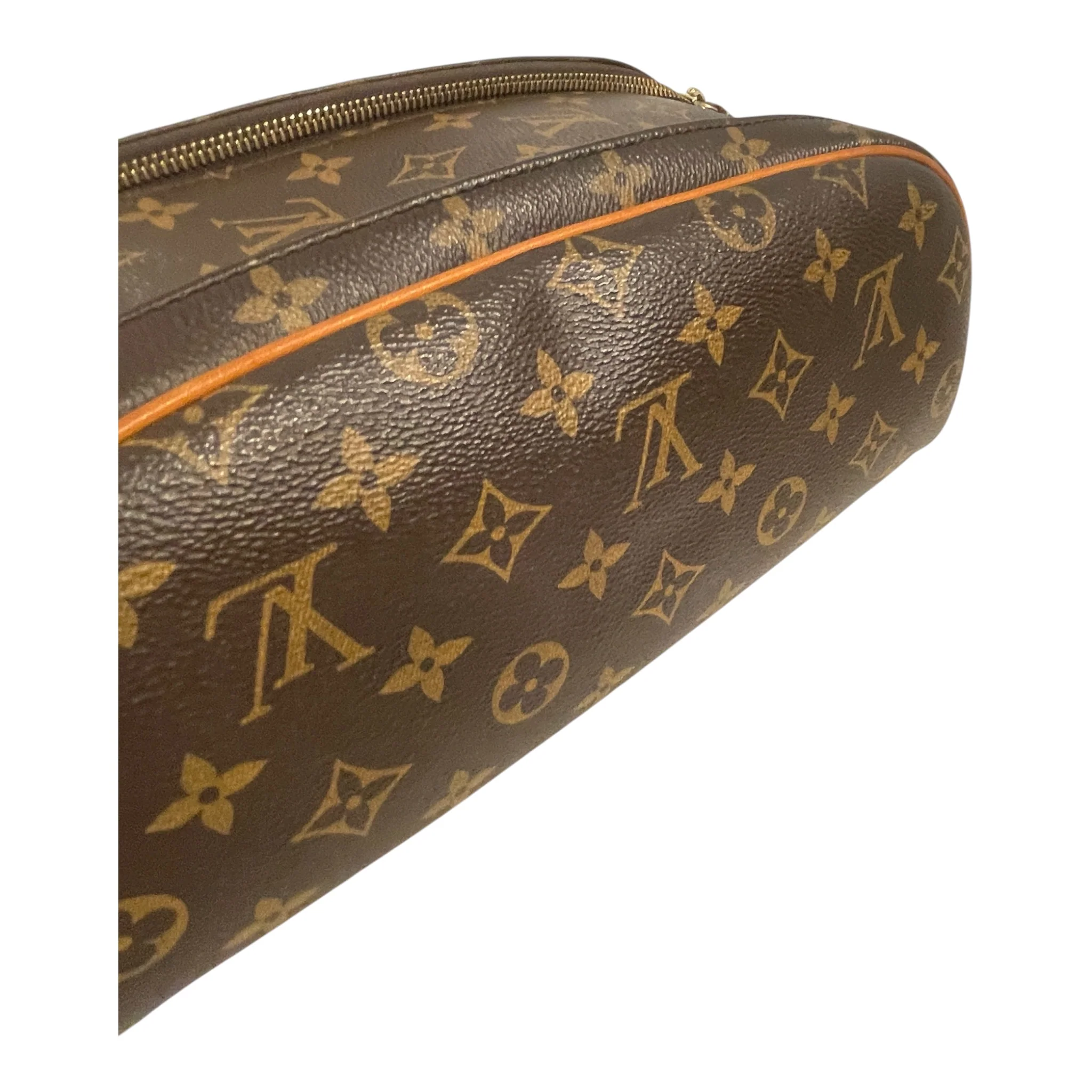 LOUIS VUITTON/Pouch/Monogram/Leather/BRW/t63qygb