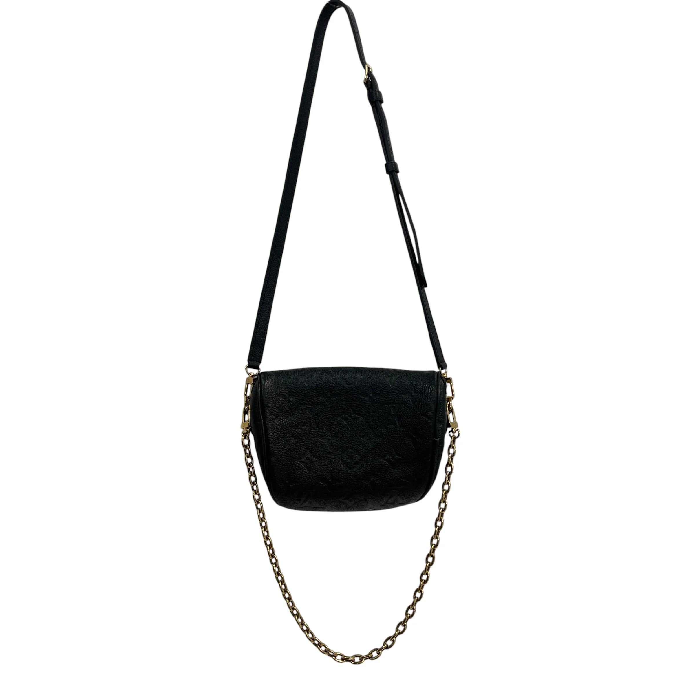 LOUIS VUITTON/Cross Body Bag/Monogram/Leather/BLK/t7b6wcg