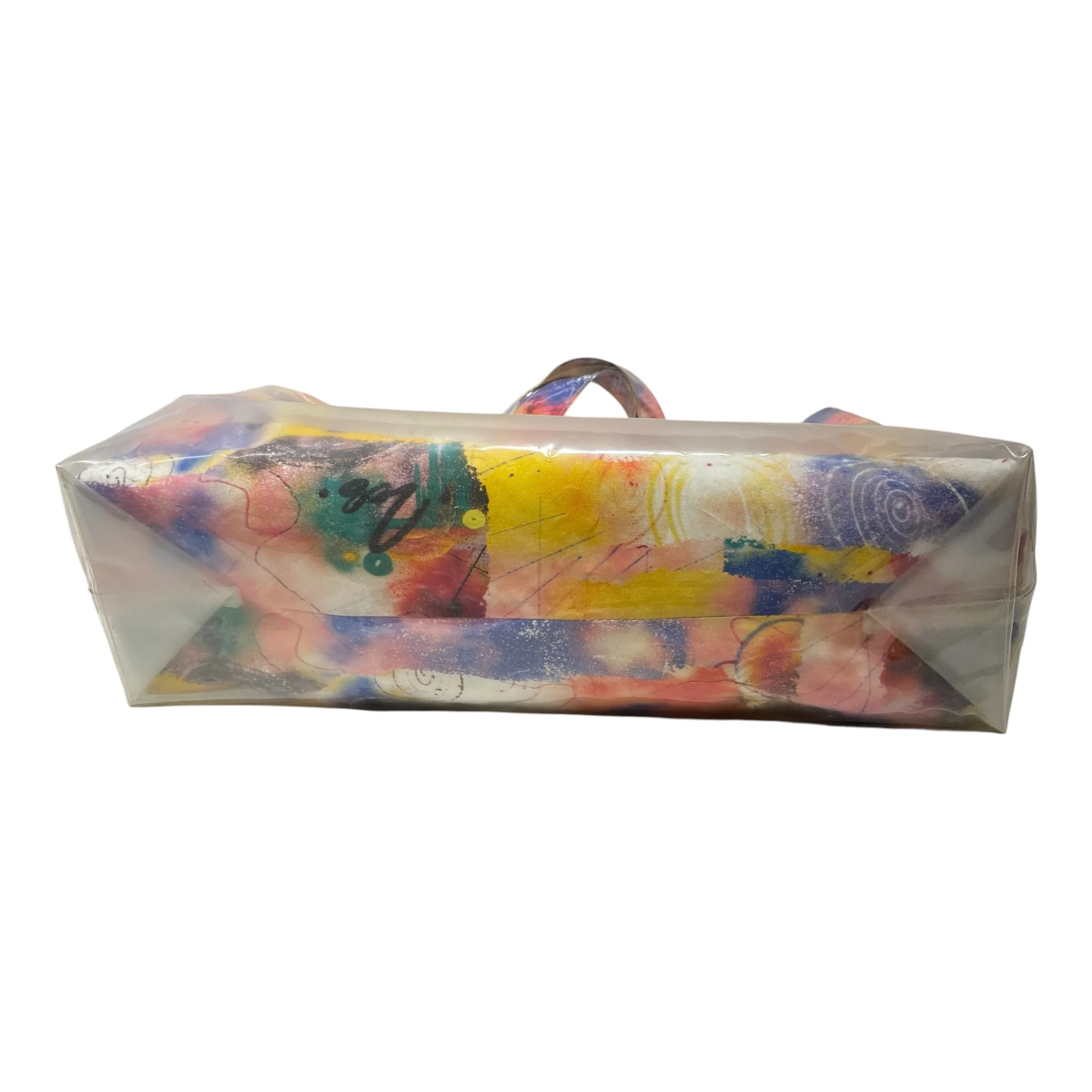 COMME des GARCONS SHIRT/FUTURA LABORATORIES/Tote Bag/All Over Print/MLT/PVC Tote