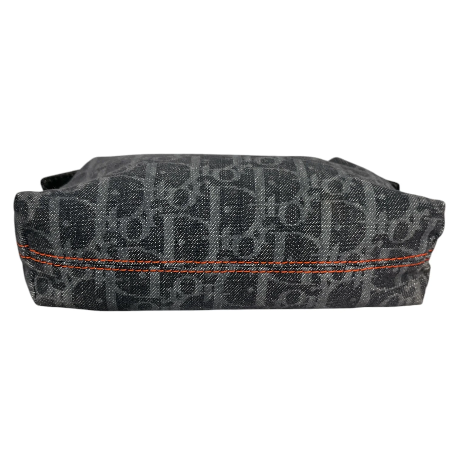 Christian Dior/Pouch/Monogram/Cotton/NVY/TROTTER DENIM COSMETIC BAG