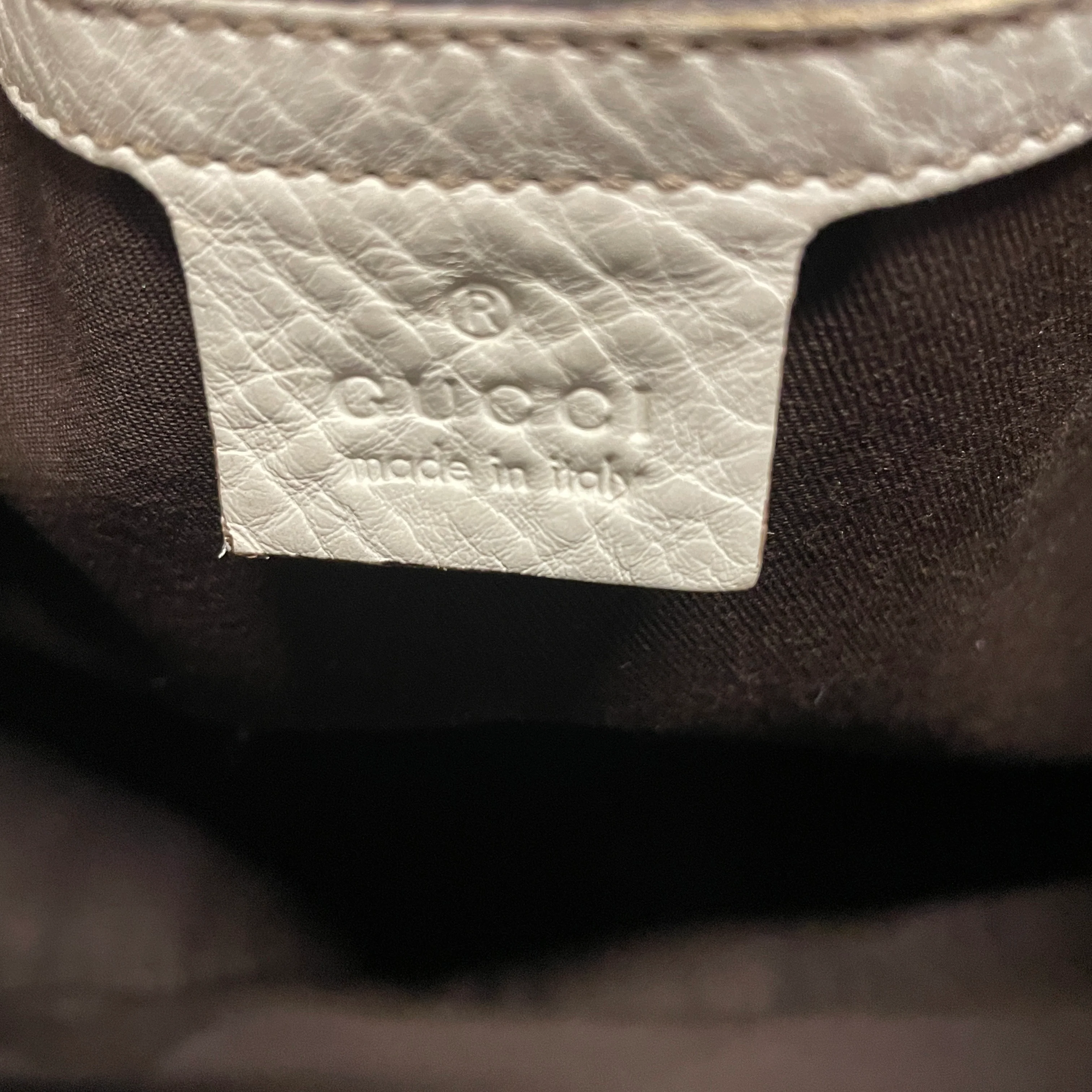 GUCCI/Tote Bag/Monogram/BEG/GG/ HORSEBIT/ BRAIDED HANDLE
