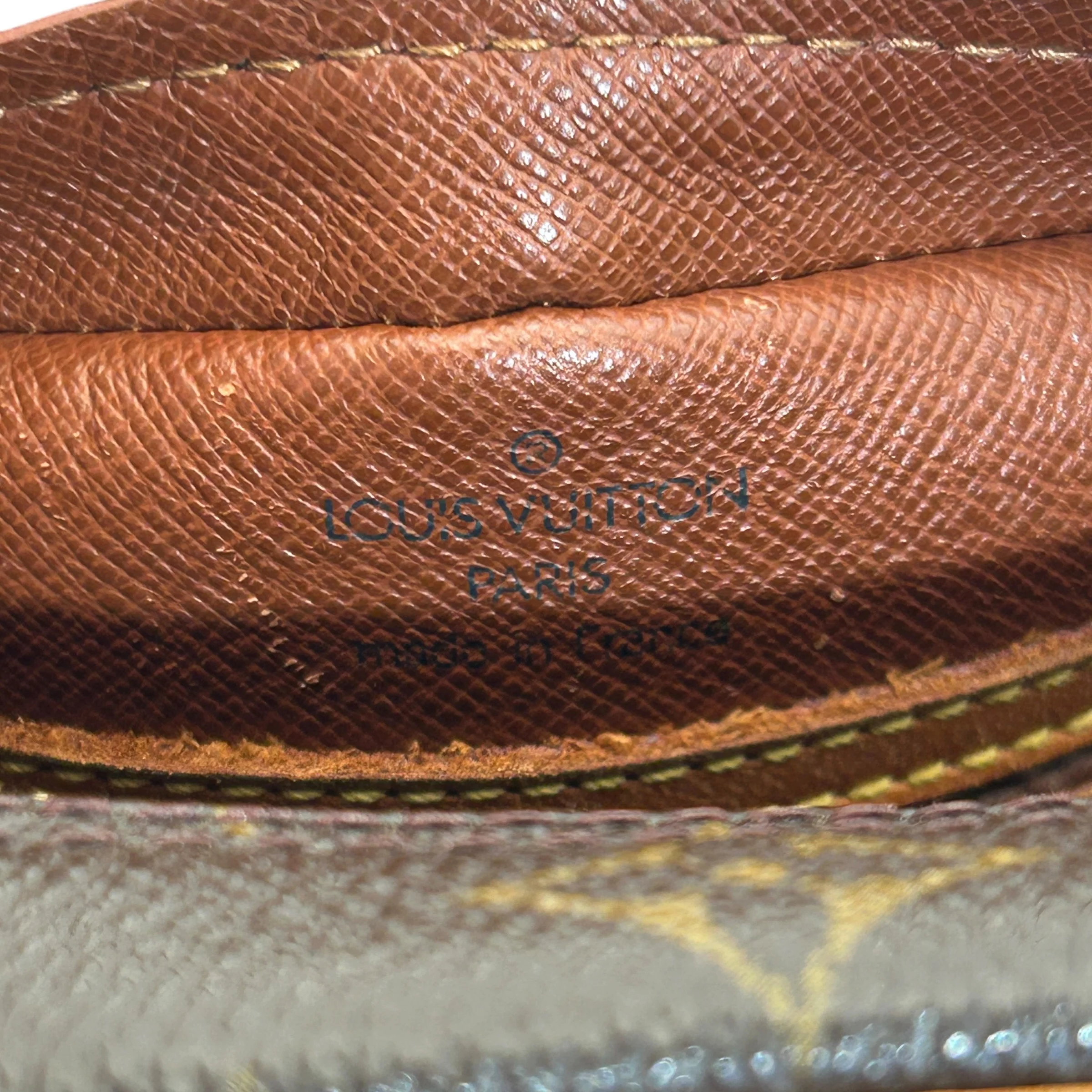 LOUIS VUITTON/Cross Body Bag/Monogram/Leather/BRW/Blois
