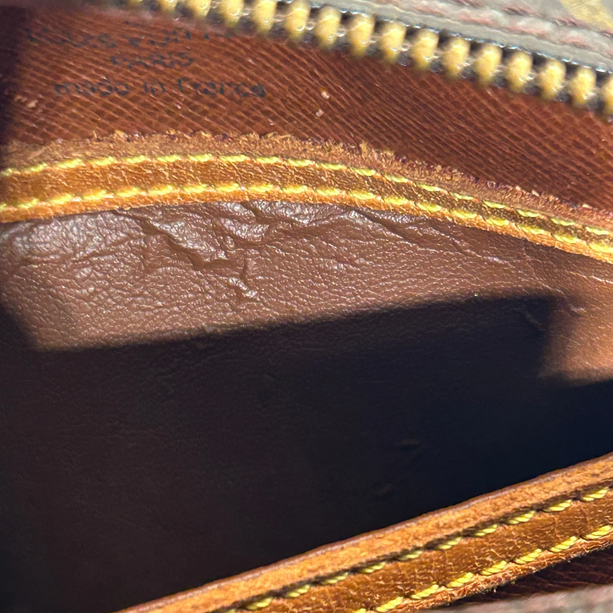 LOUIS VUITTON/Cross Body Bag/Monogram/Leather/BRW/Blois