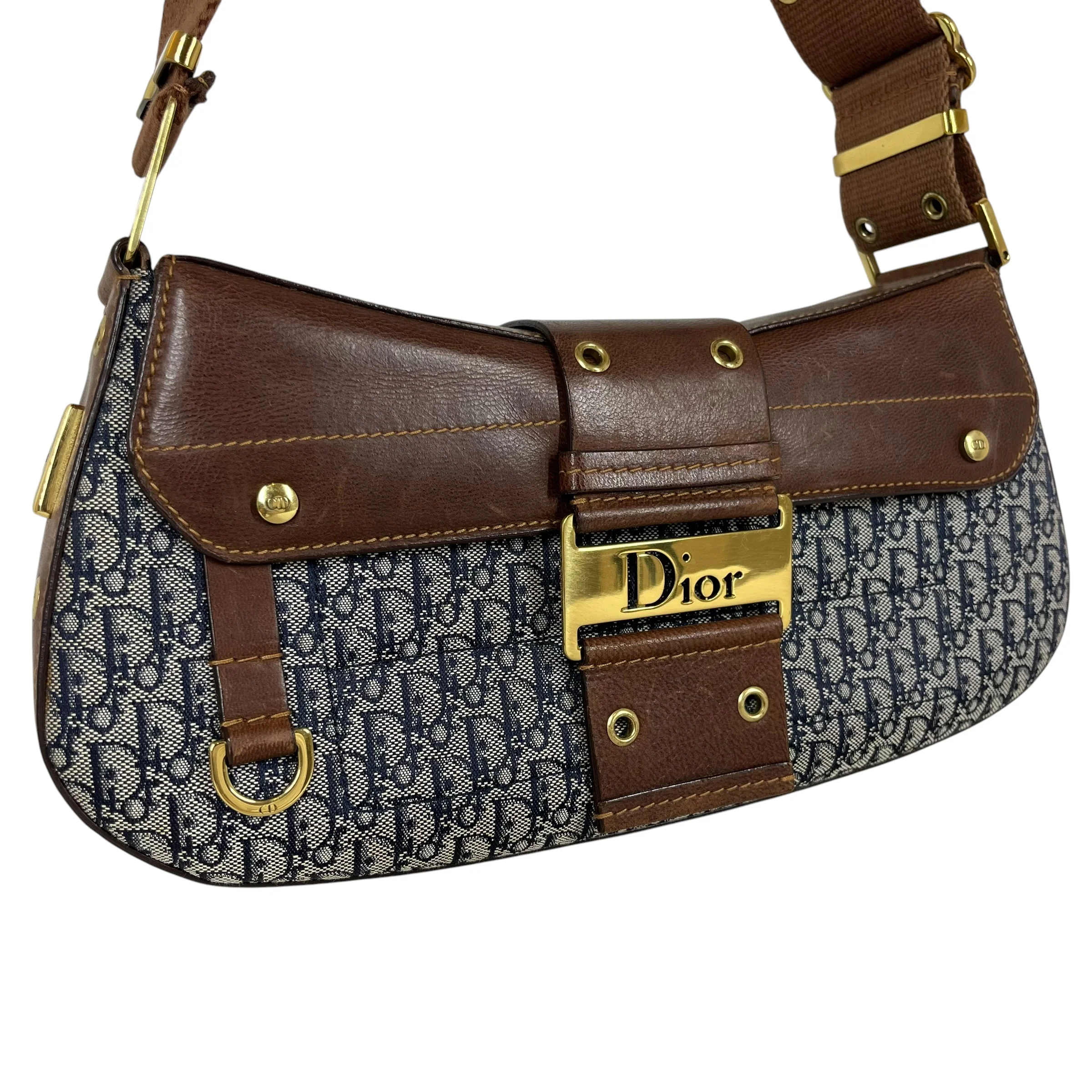 Christian Dior/Bag/Monogram/Leather/BRW/TROTTER STREET CHIC COLOMBUS