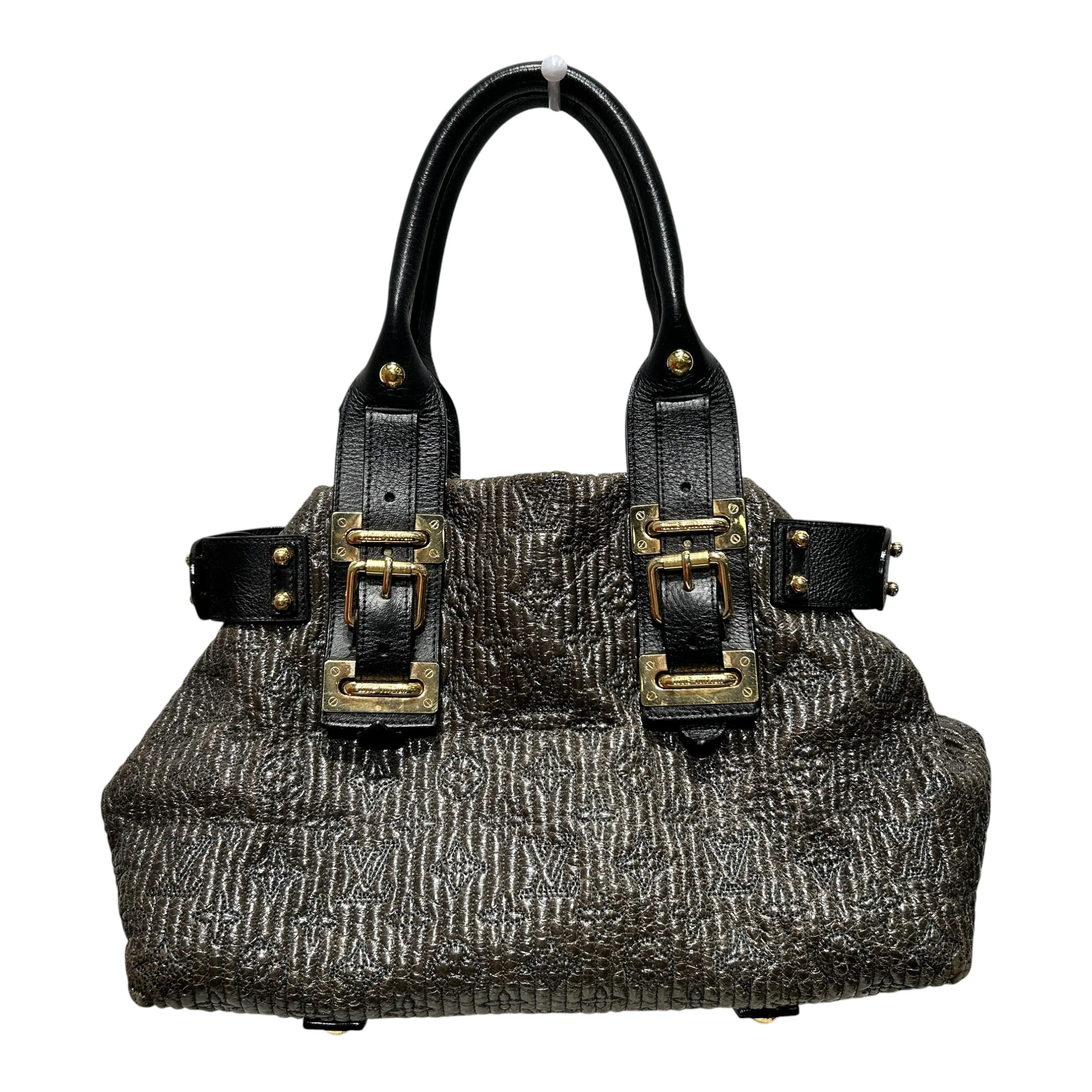 LOUIS VUITTON/Hand Bag/Monogram/Leather/BRW/MOTARD BIKER HAND BAG
