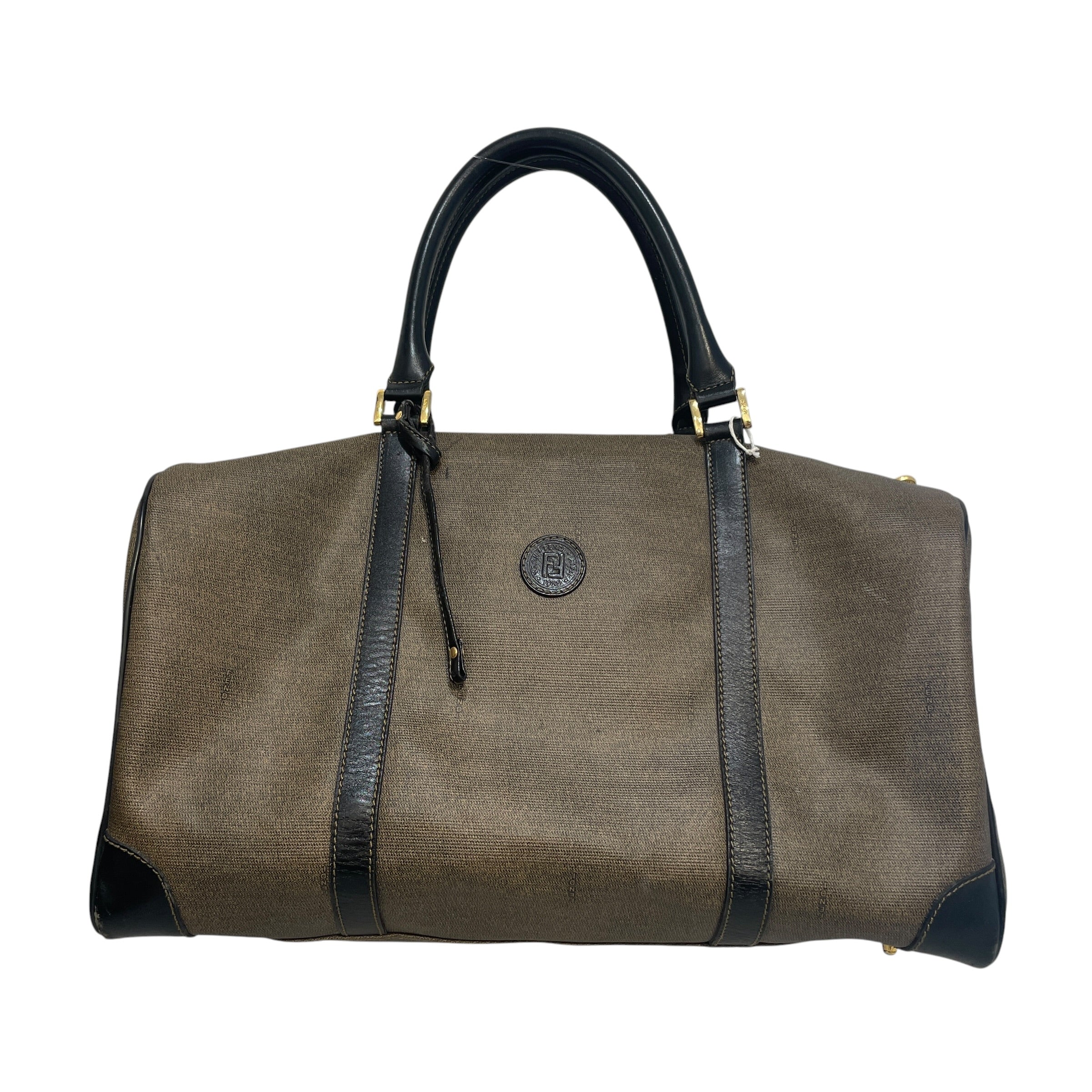 FENDI/Luggage/Leather/BRW/Travel Duffle