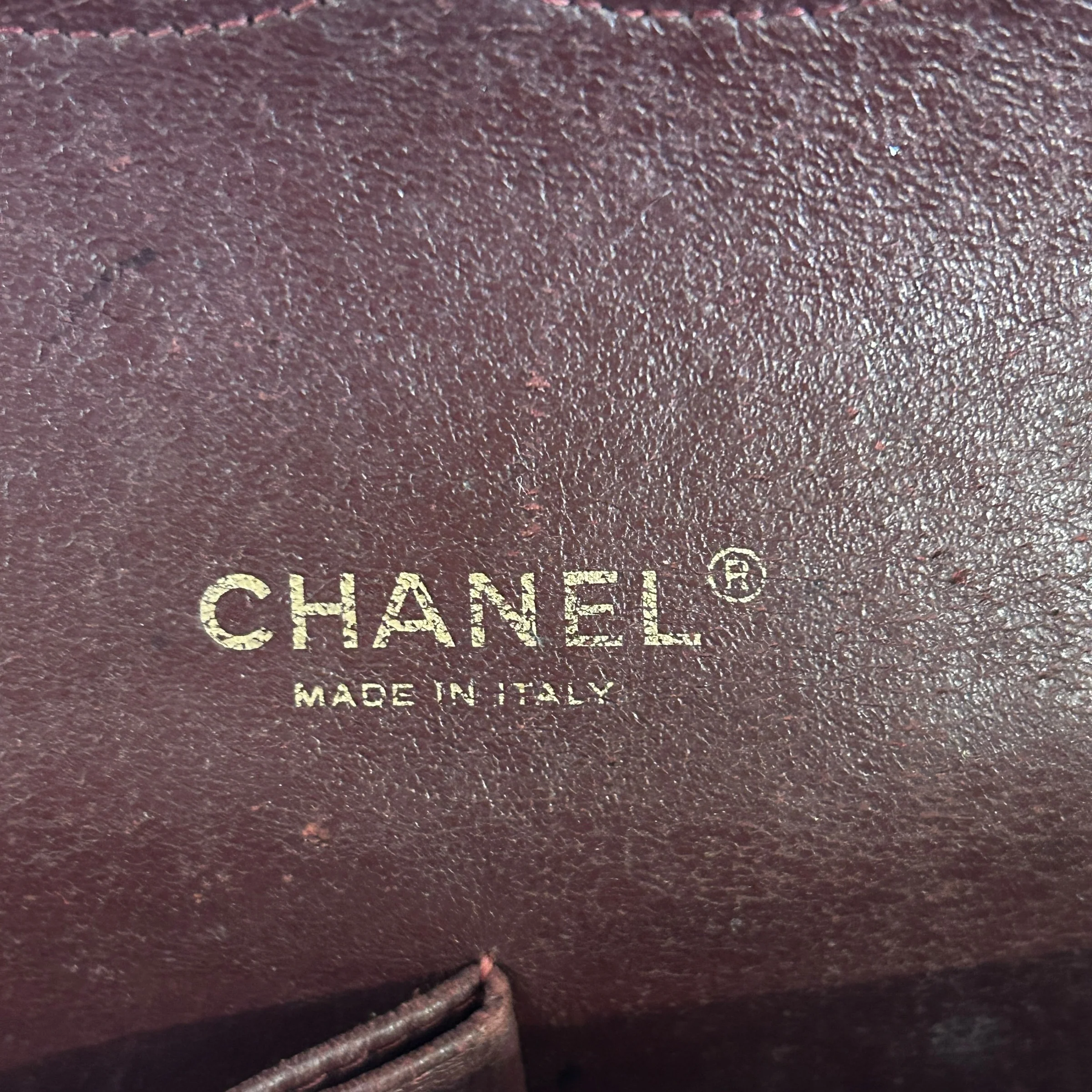 CHANEL/Hand Bag/Leather/BLK/Maxi Duouble flap