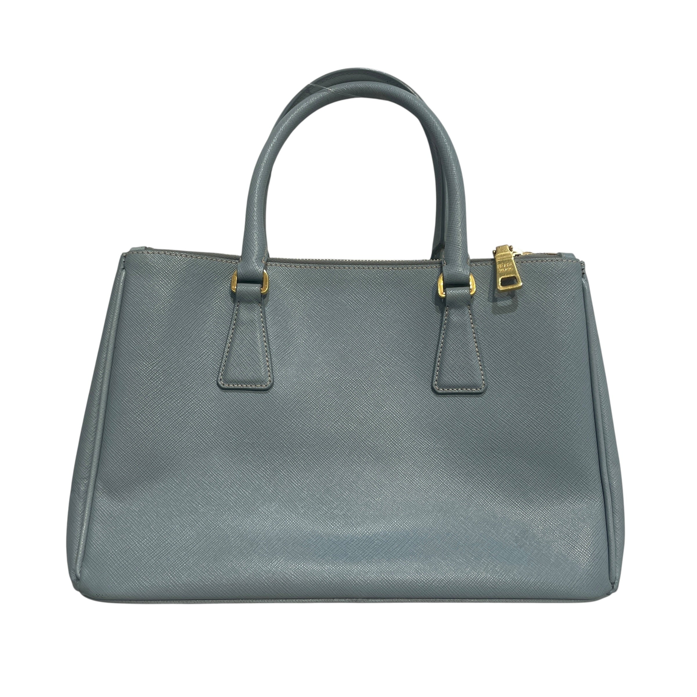 PRADA/Bag/Leather/BLU/Safiano Leather Bag