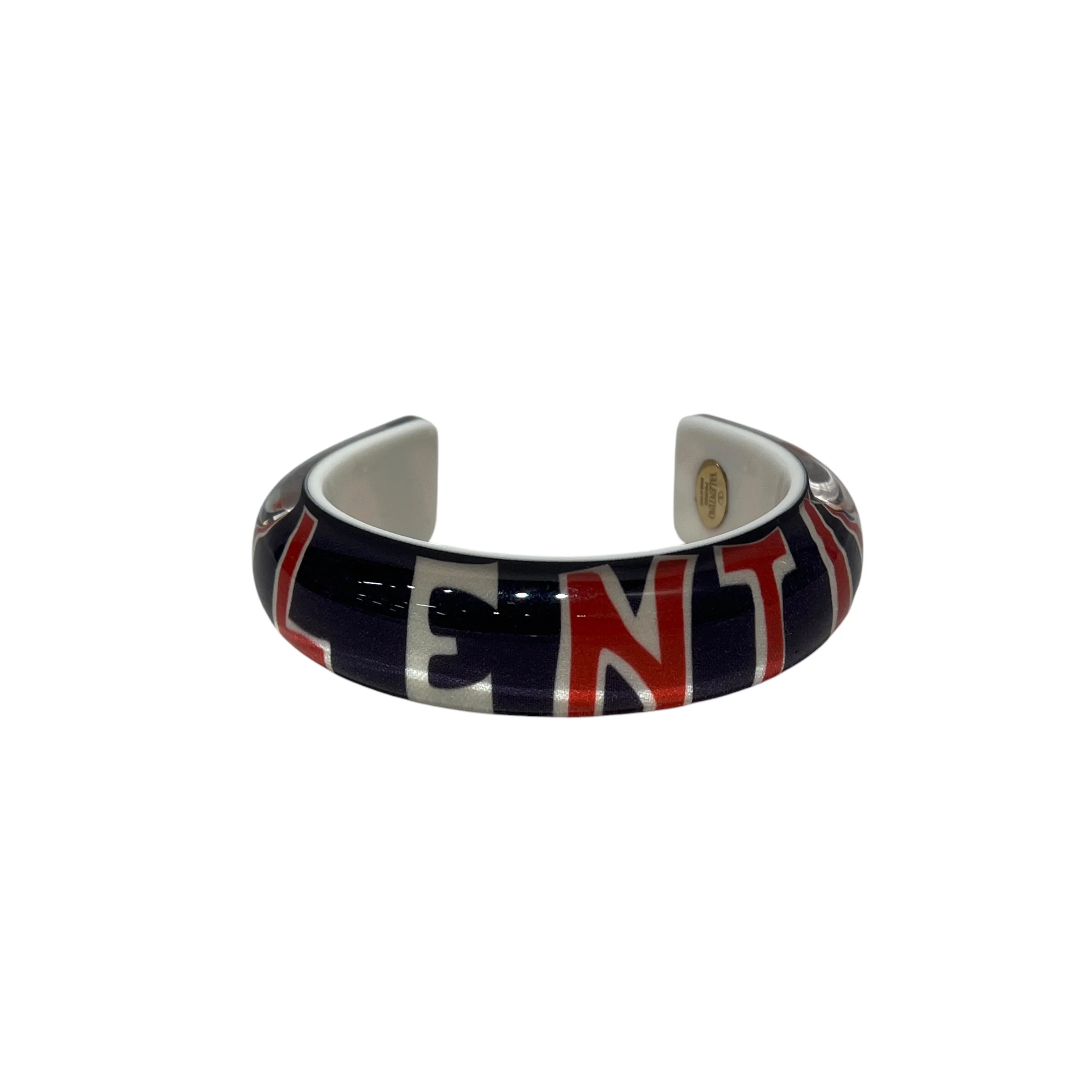 VALENTINO GARAVANI/Bangle/Graphic/WHT/RED & BLUE VALENTINO