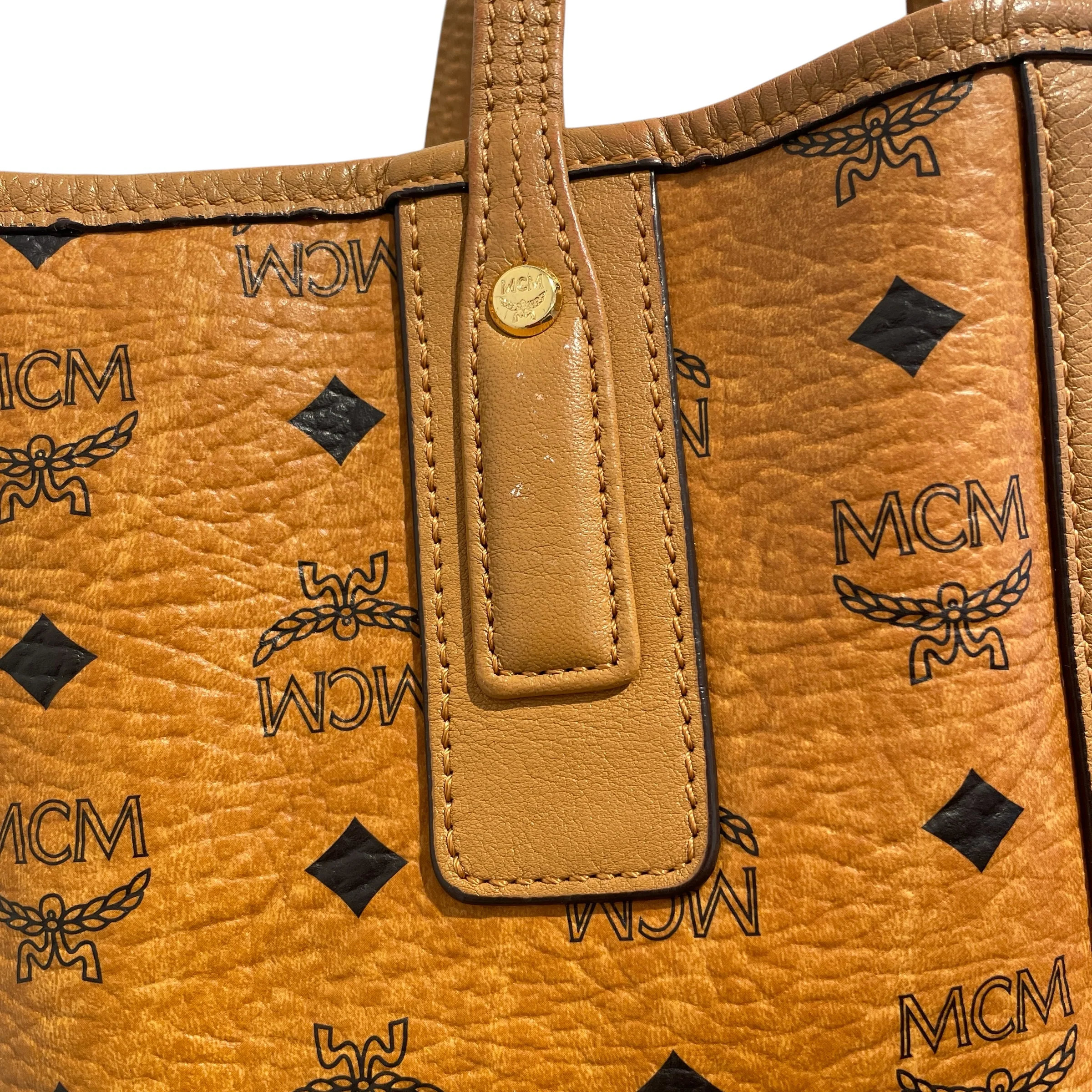MCM/Tote Bag/Monogram/Leather/CML/Liz Reversible shopper