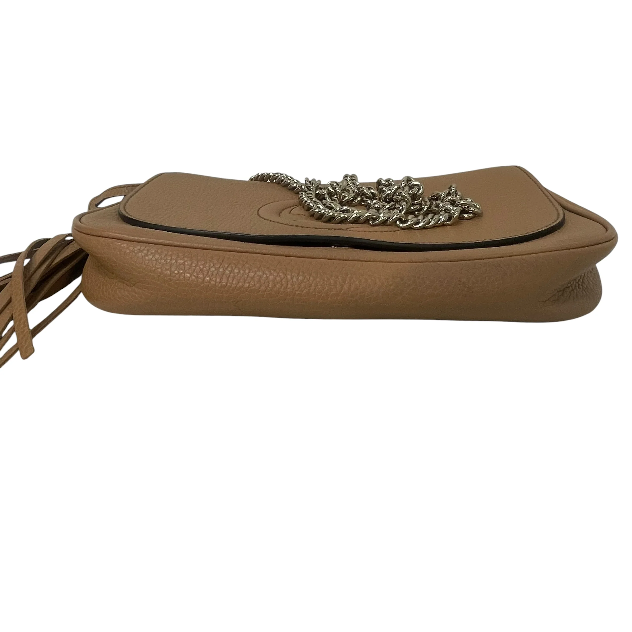 GUCCI/Cross Body Bag/Leather/CML/medium interlock g soho