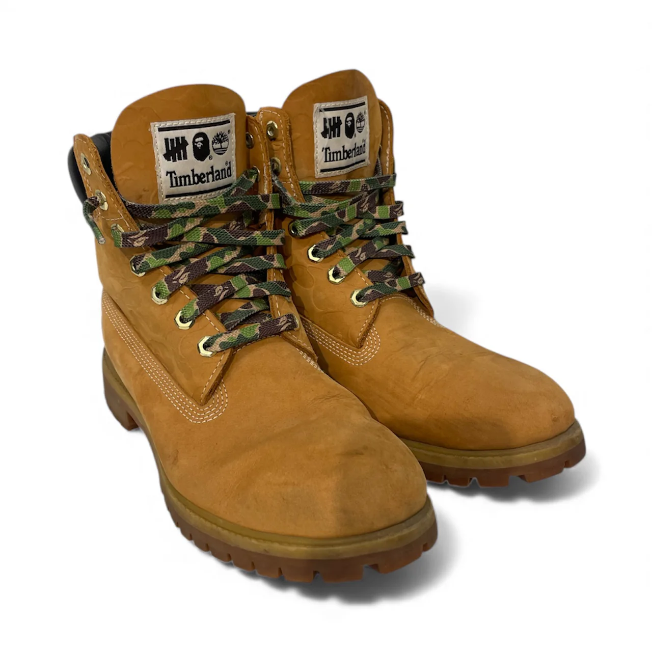 Timberland/A BATHING APE/UNDEFEATED/Boots/US 11.5/Leather/CML/