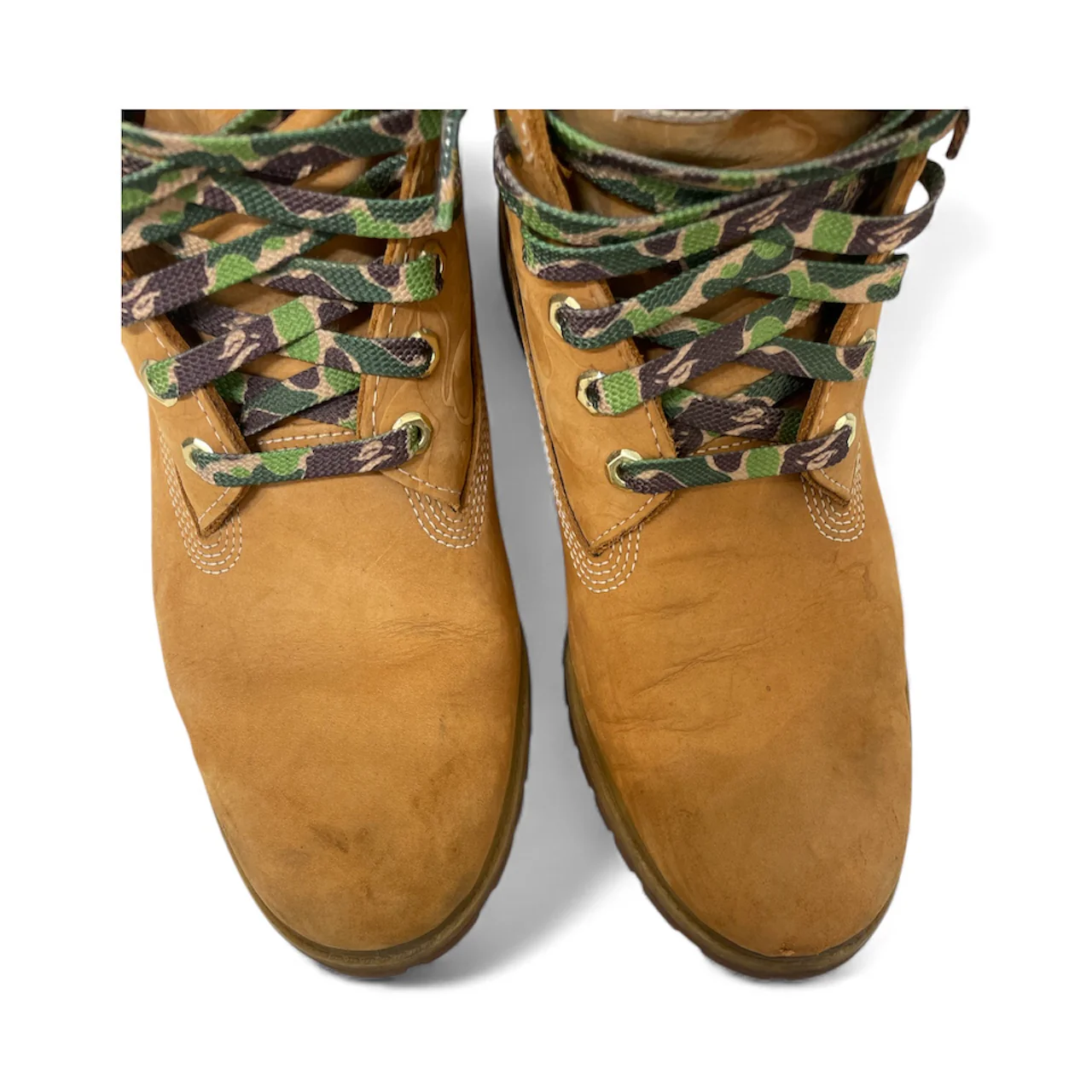 Timberland/A BATHING APE/UNDEFEATED/Boots/US 11.5/Leather/CML/