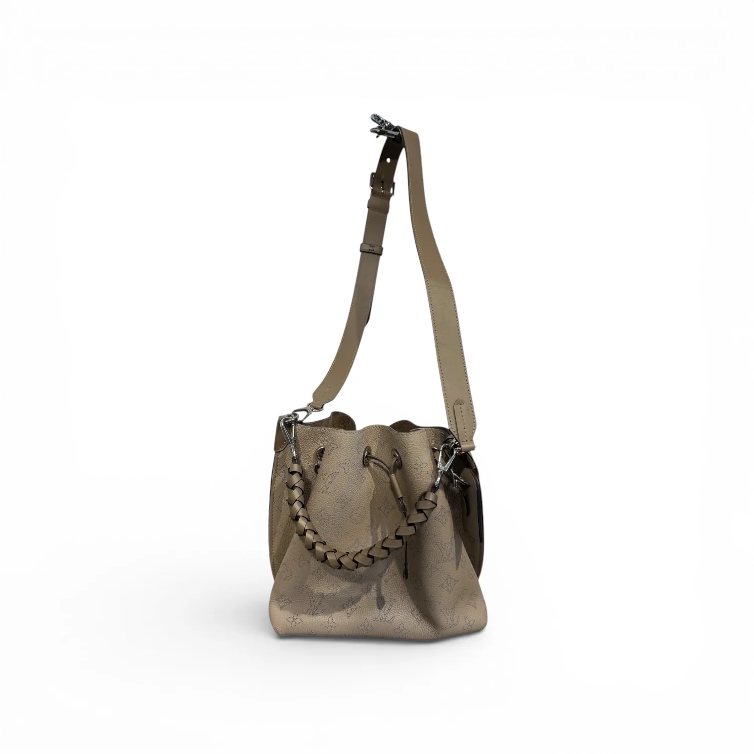 LOUIS VUITTON/Tote Bag/Monogram/Leather/CRM/Mahina Muria Tote