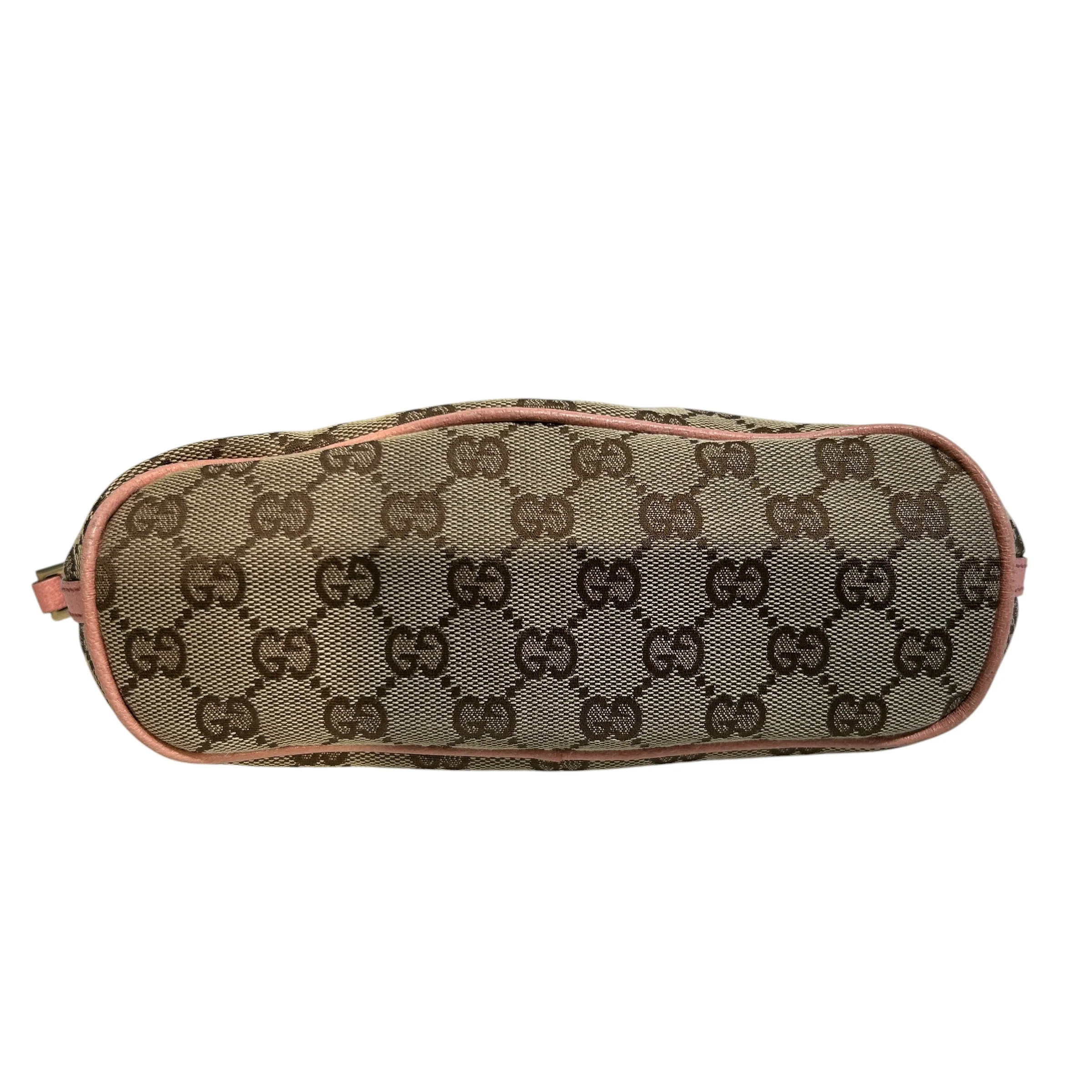 GUCCI/Hand Bag/Monogram/BRW/GGCANVAS BOAT