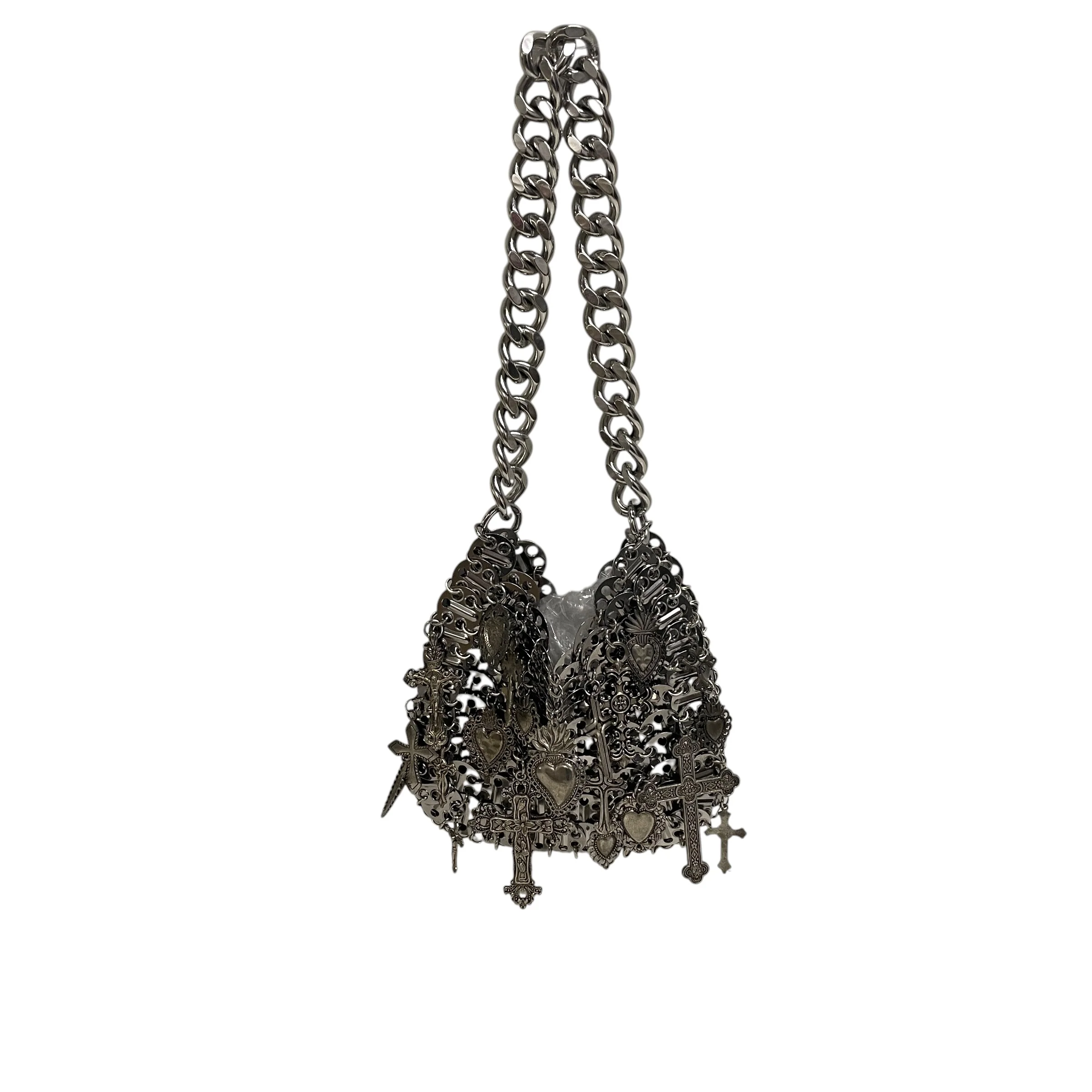 1436-average-citizen-pouch-slv-chain-bag-w-crosses-1.webp AVERAGE CITIZEN/Pouch/SLV/CHAIN BAG W CROSSES
