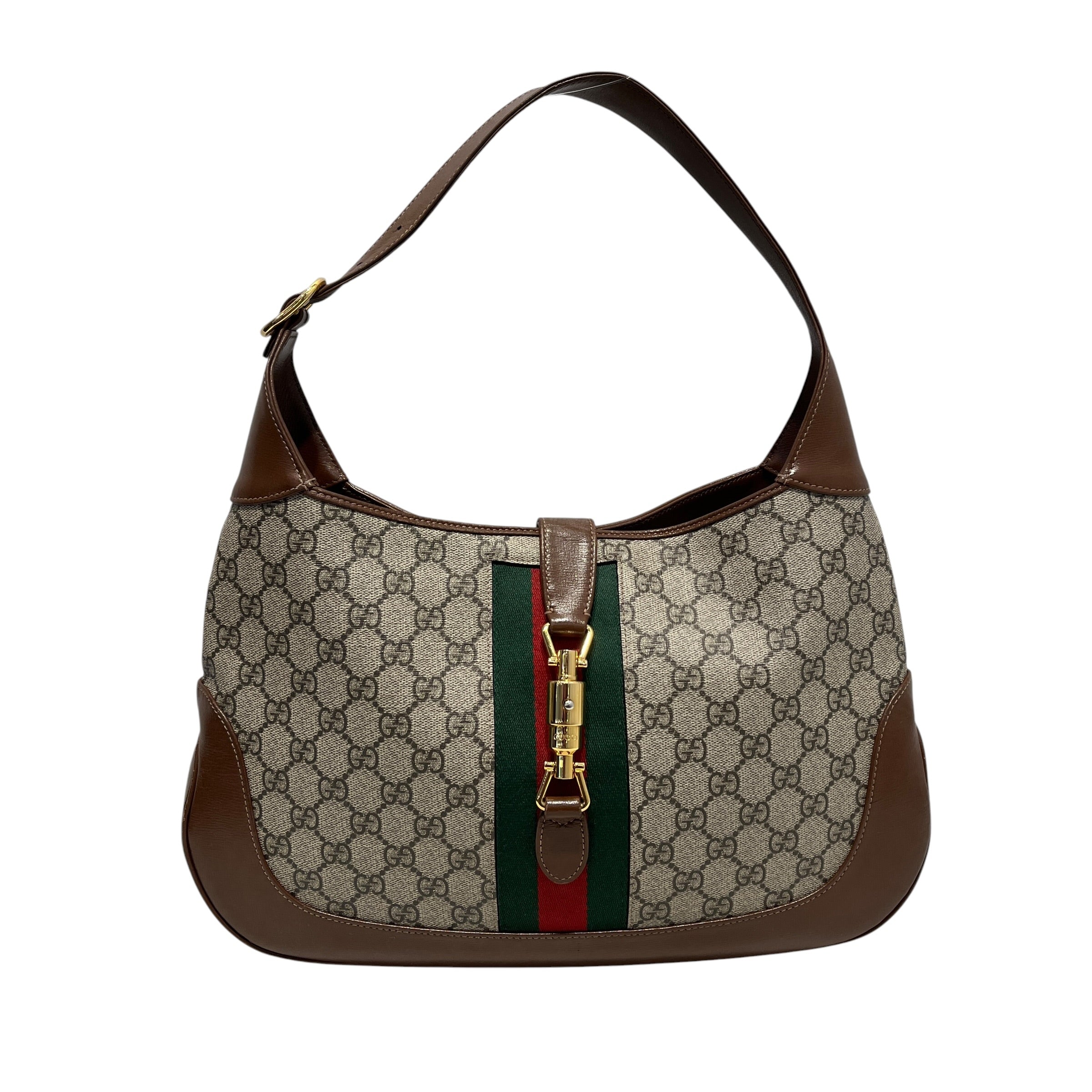 GUCCI/Bag/Monogram/Leather/BRW/1961 JACKIE MONOGRAM