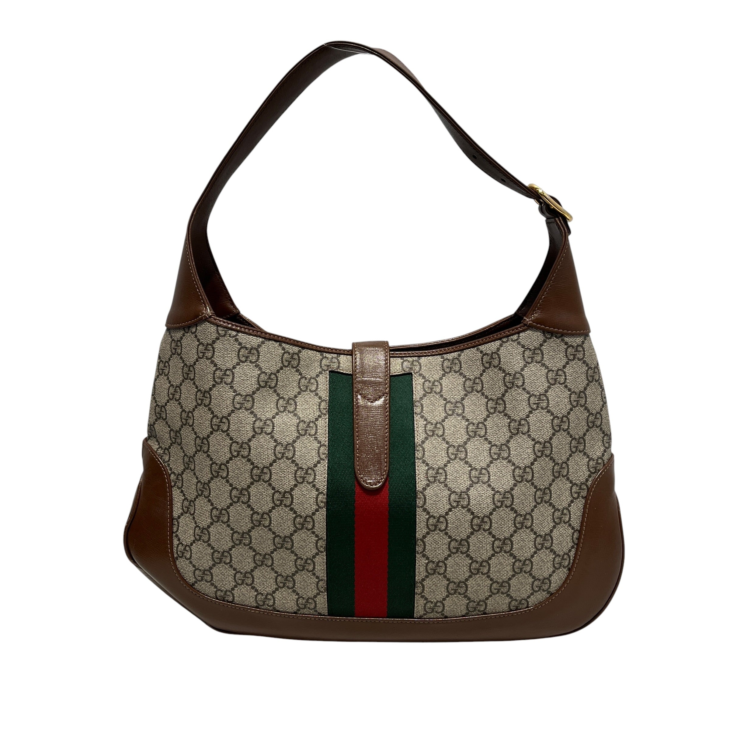 GUCCI/Bag/Monogram/Leather/BRW/1961 JACKIE MONOGRAM
