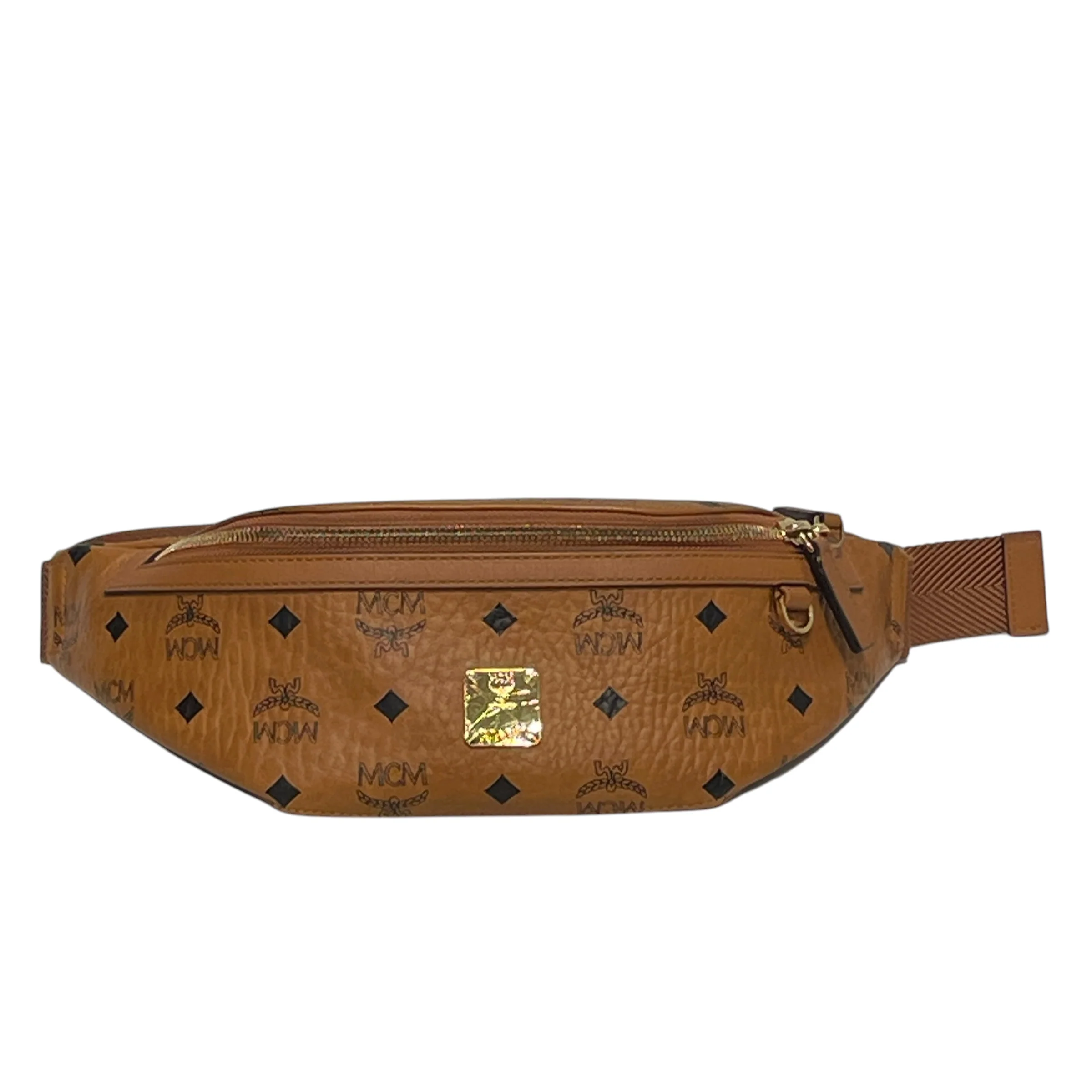 MCM/Fanny Pack/Monogram/Leather/CML/monogram