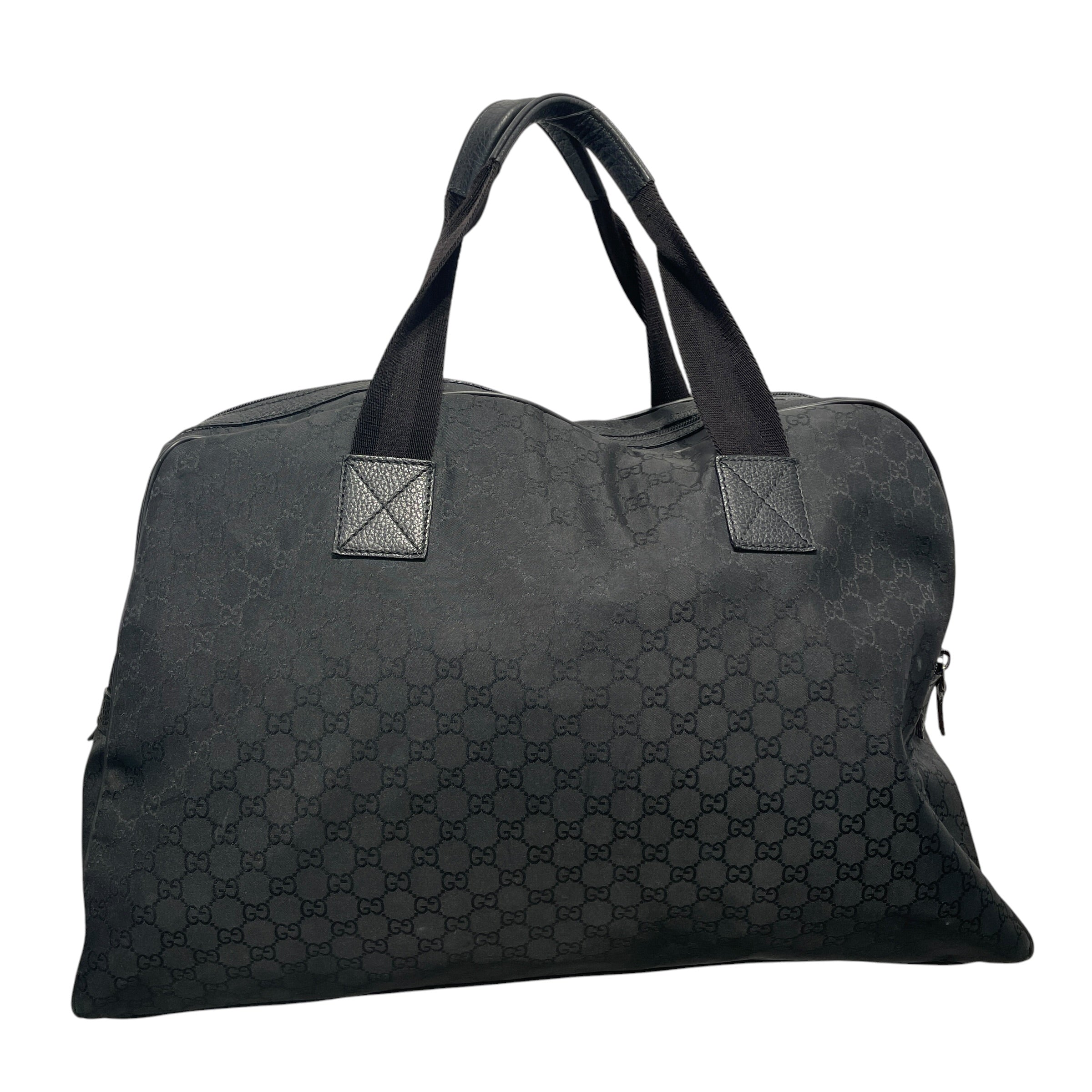 GUCCI/Bag/Monogram/Cotton/BLK/WEEKENDER BAG