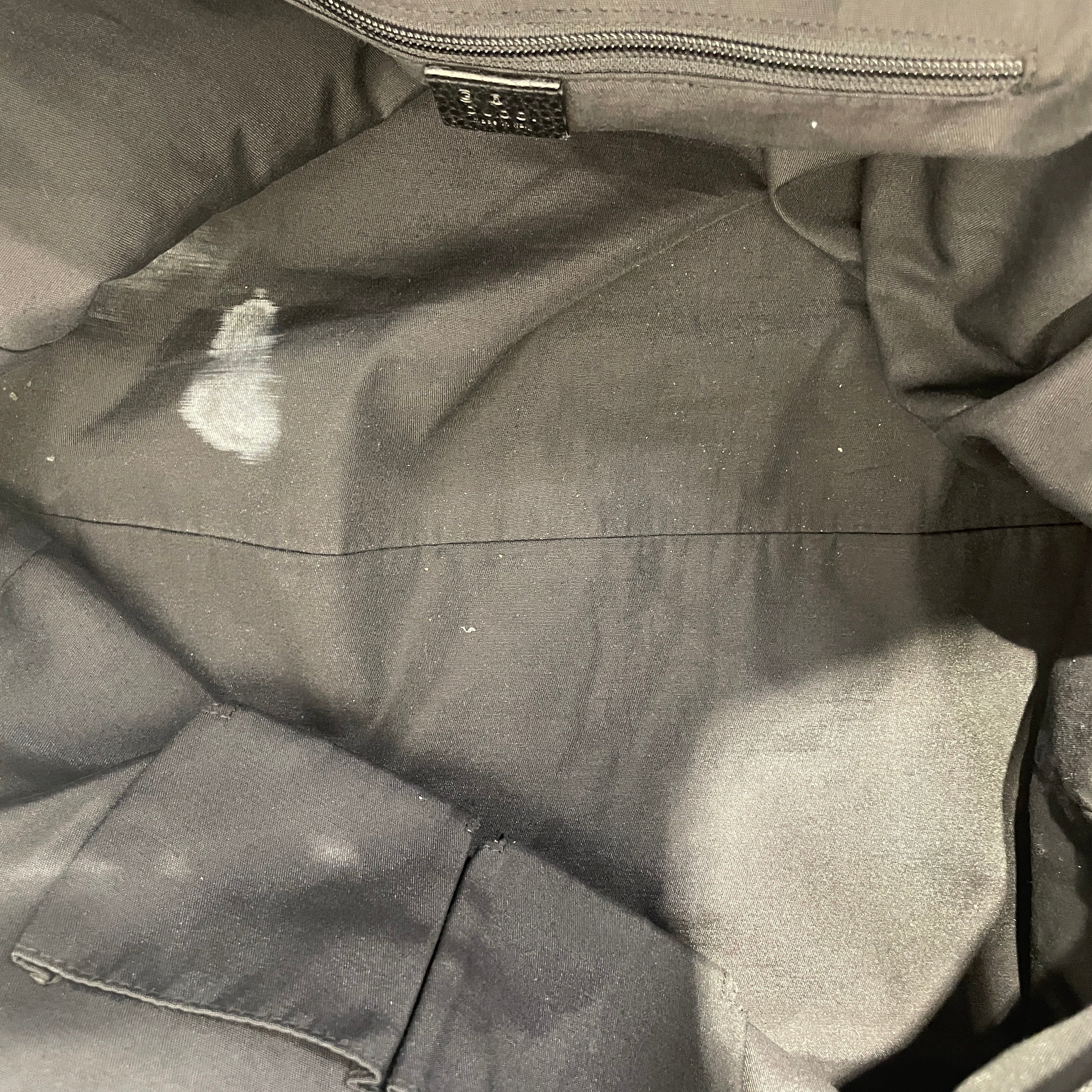 GUCCI/Bag/Monogram/Cotton/BLK/WEEKENDER BAG