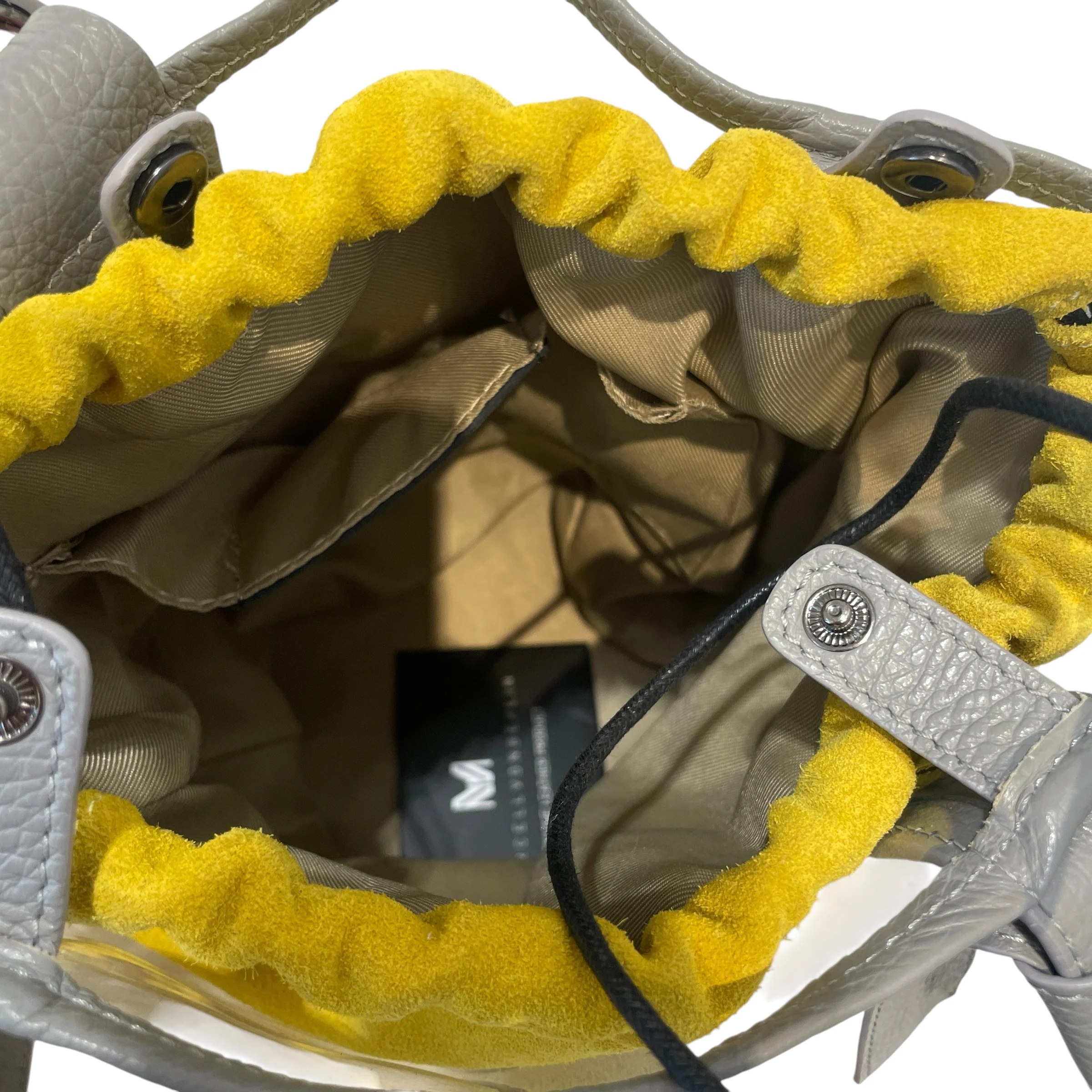 Marcello Von Berlin/Bag/Polyester/YEL/Bucket Bag