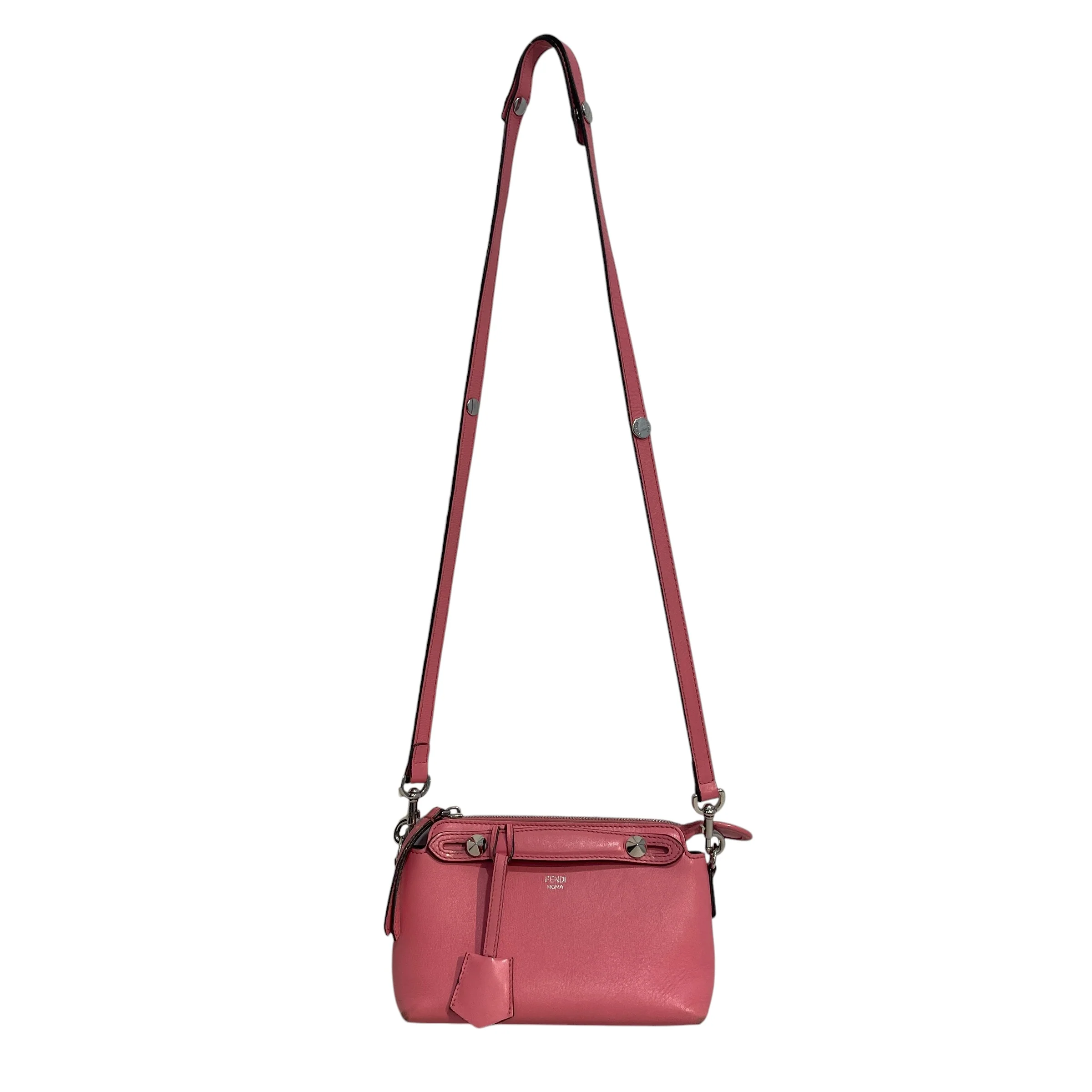 FENDI/Cross Body Bag/Leather/PNK/By The Way Pink Calfskin