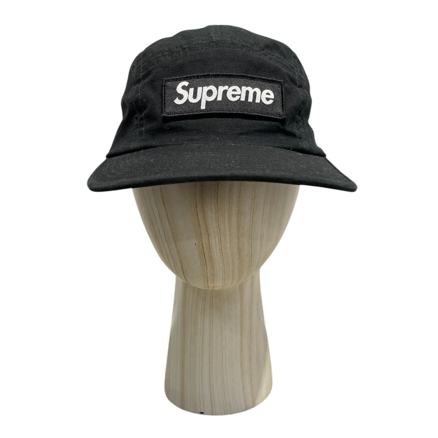 Supreme/Cap/Nylon/BLK/FW24 Black Logo Cap
