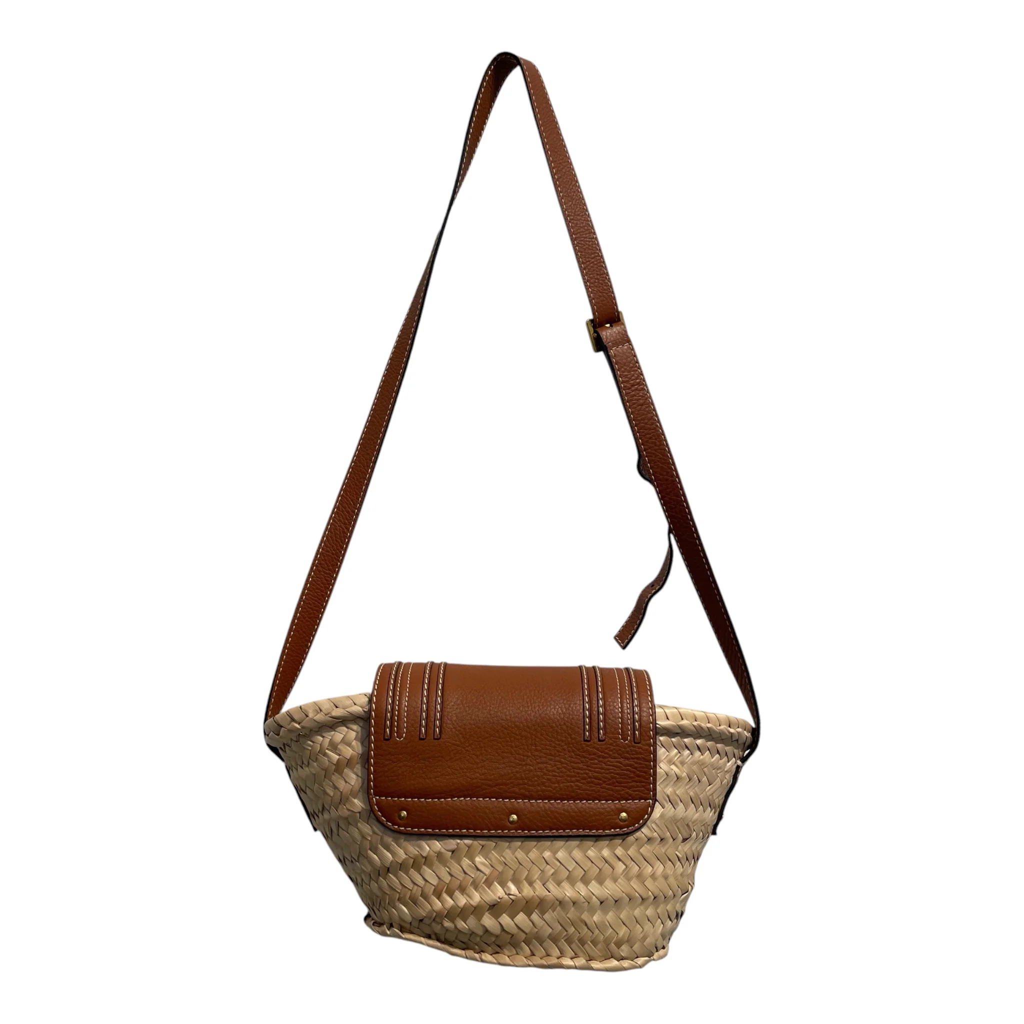 Chloe/Bag/CML/SMALL MARCIE RAFFIA CROSSBODY