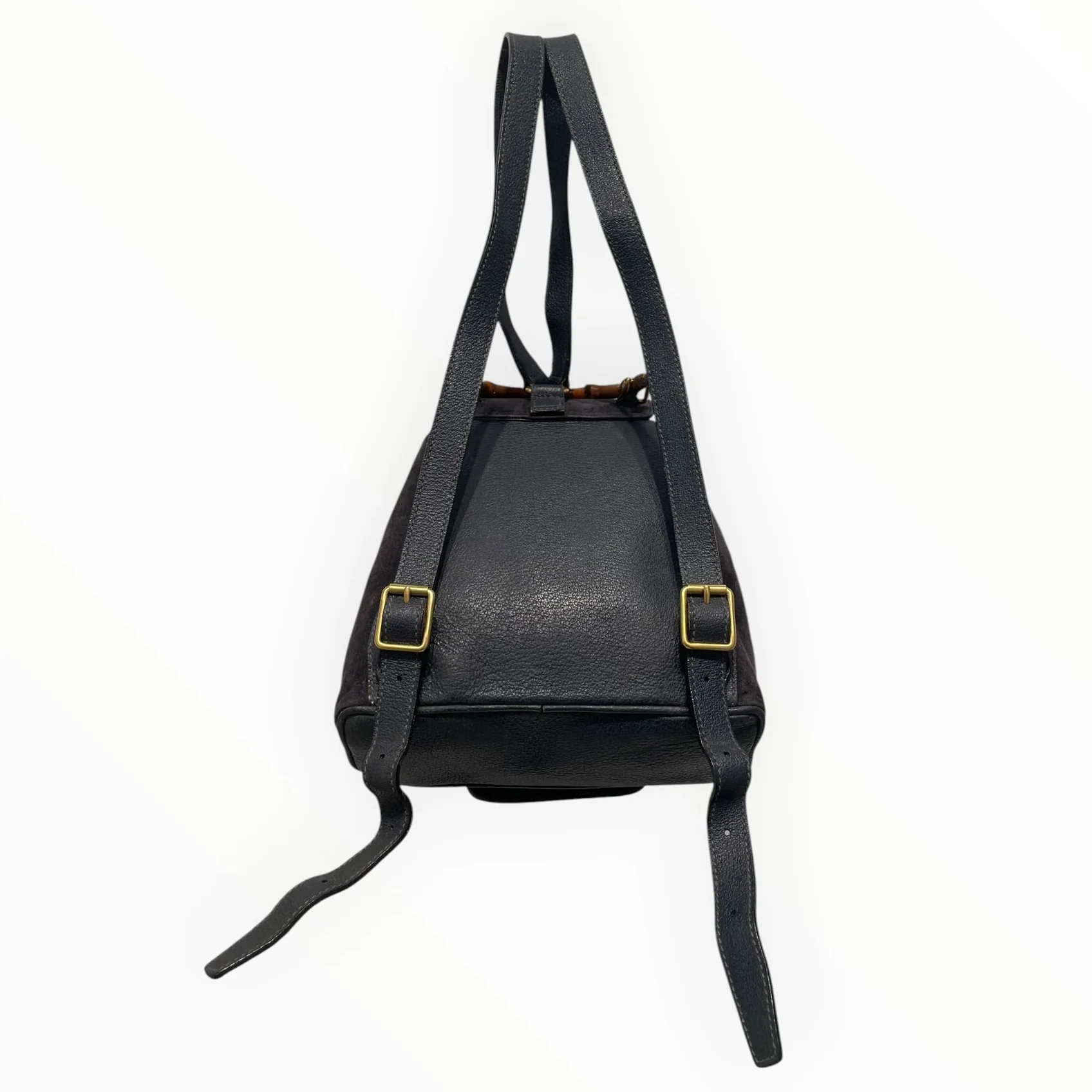 GUCCI/Backpack/Leather/BLK/Bamboo handle mini backpack