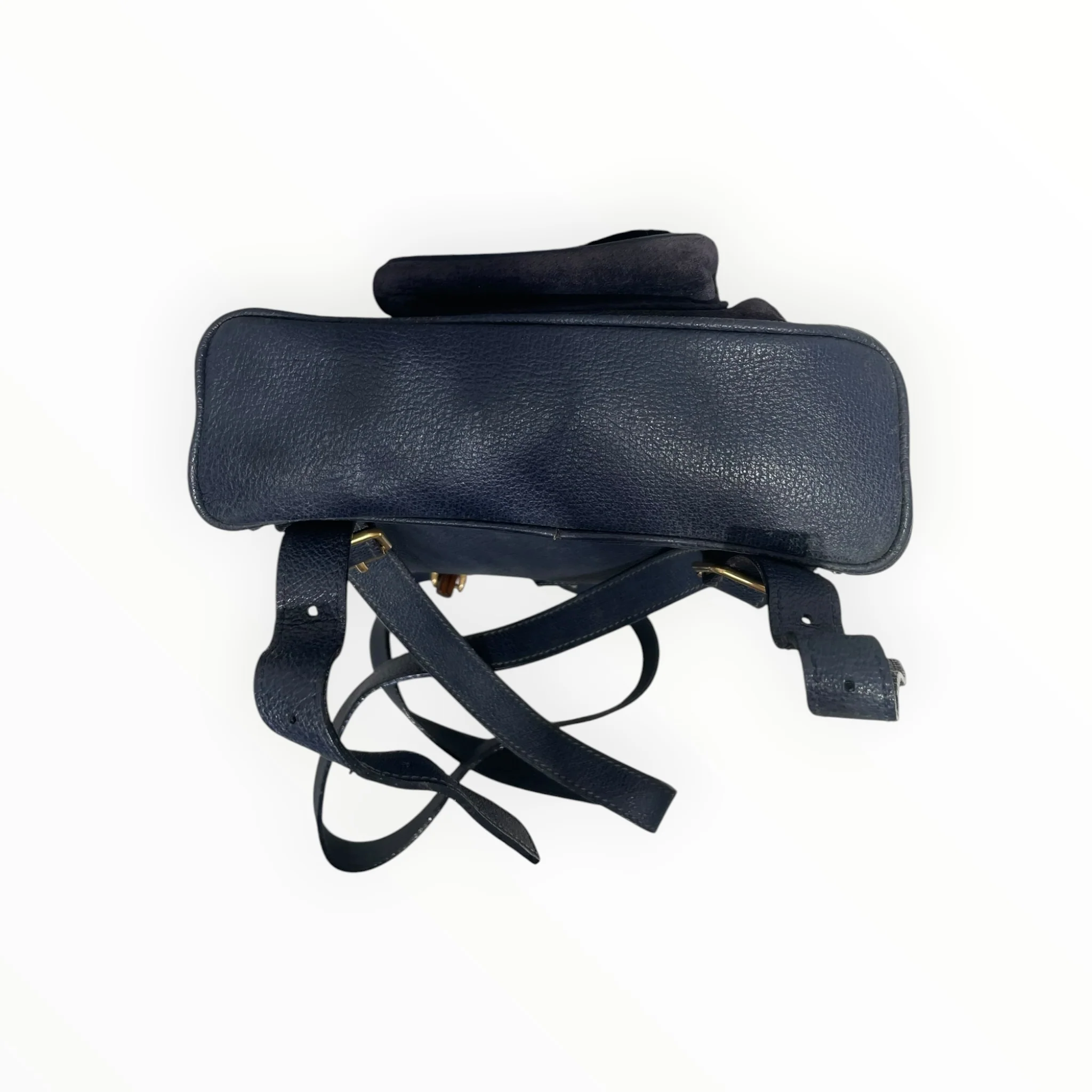 GUCCI/Backpack/Leather/BLK/Bamboo handle mini backpack