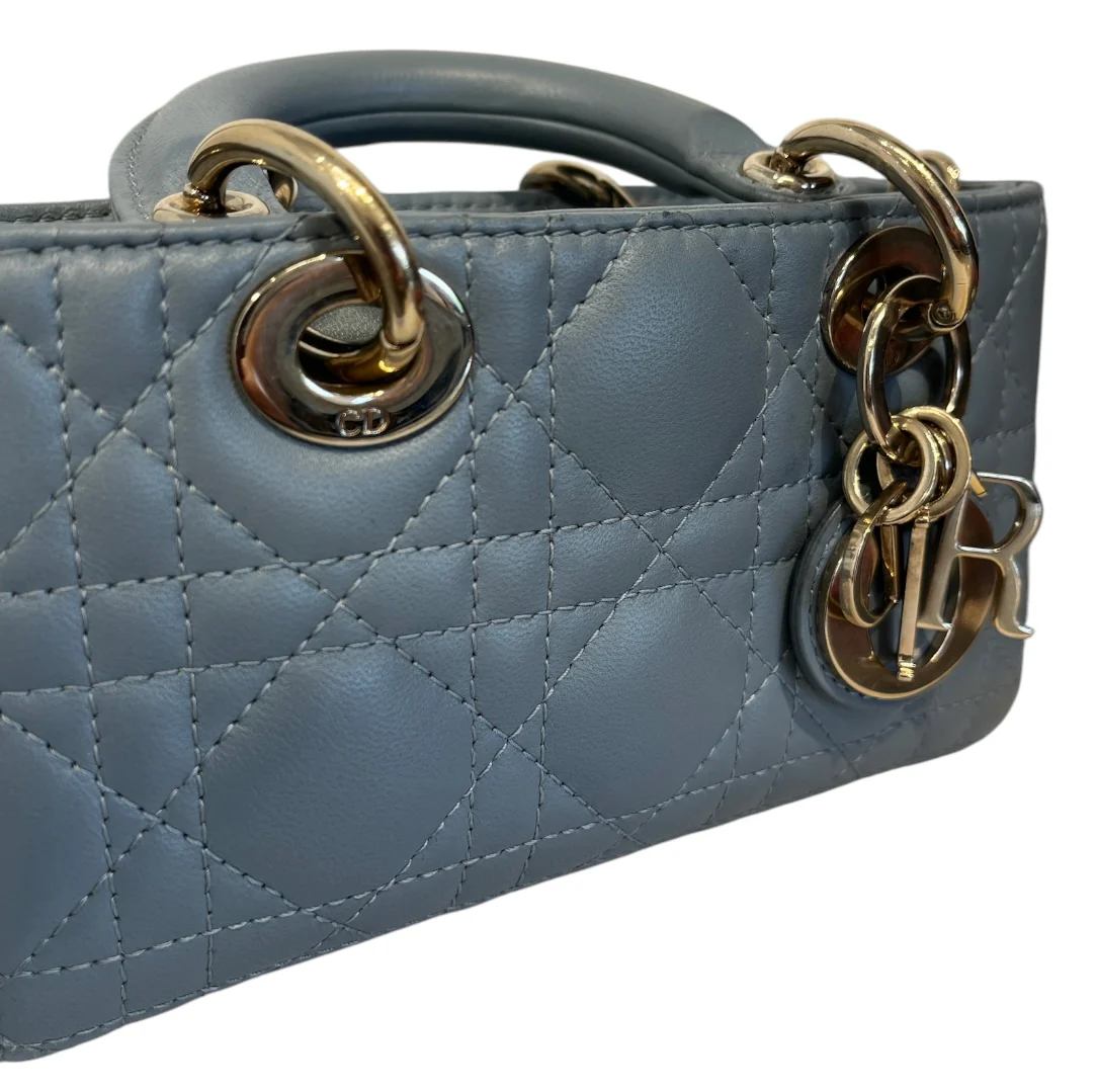 Christian Dior/Hand Bag/BLU/DJOY
