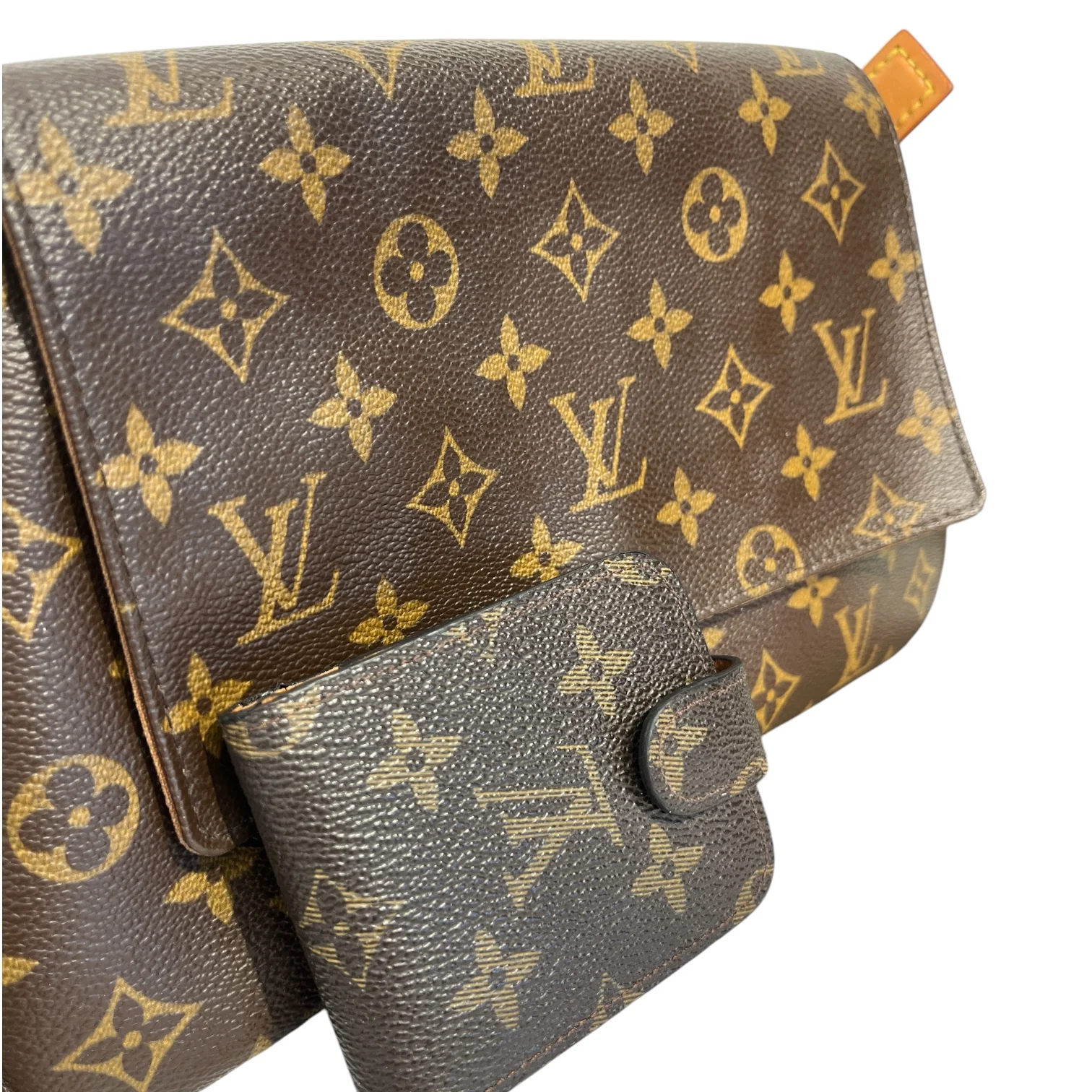 LOUIS VUITTON/Hand Bag/Leather/BRW/LV LOOPING MINI SD1003