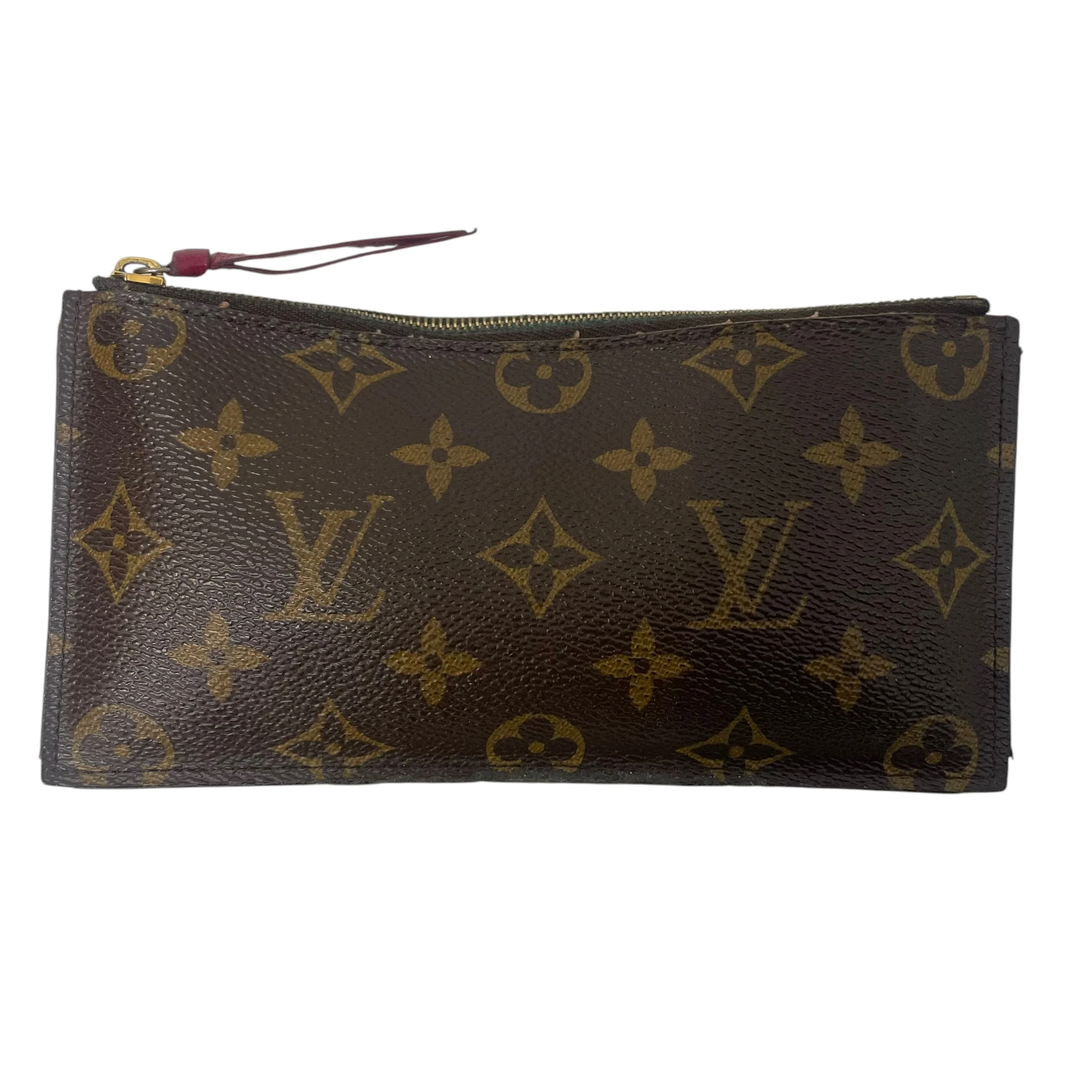 LOUIS VUITTON/Pouch/Monogram/Leather/BRW/Mini Pochette