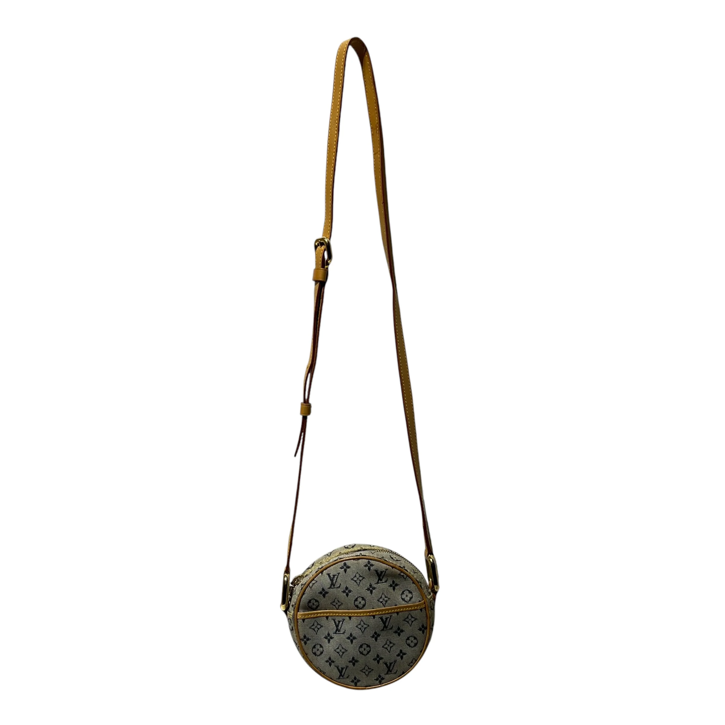 LOUIS VUITTON/Cross Body Bag/Cotton/GRY/JEANNE MINI CANVAS (JP)