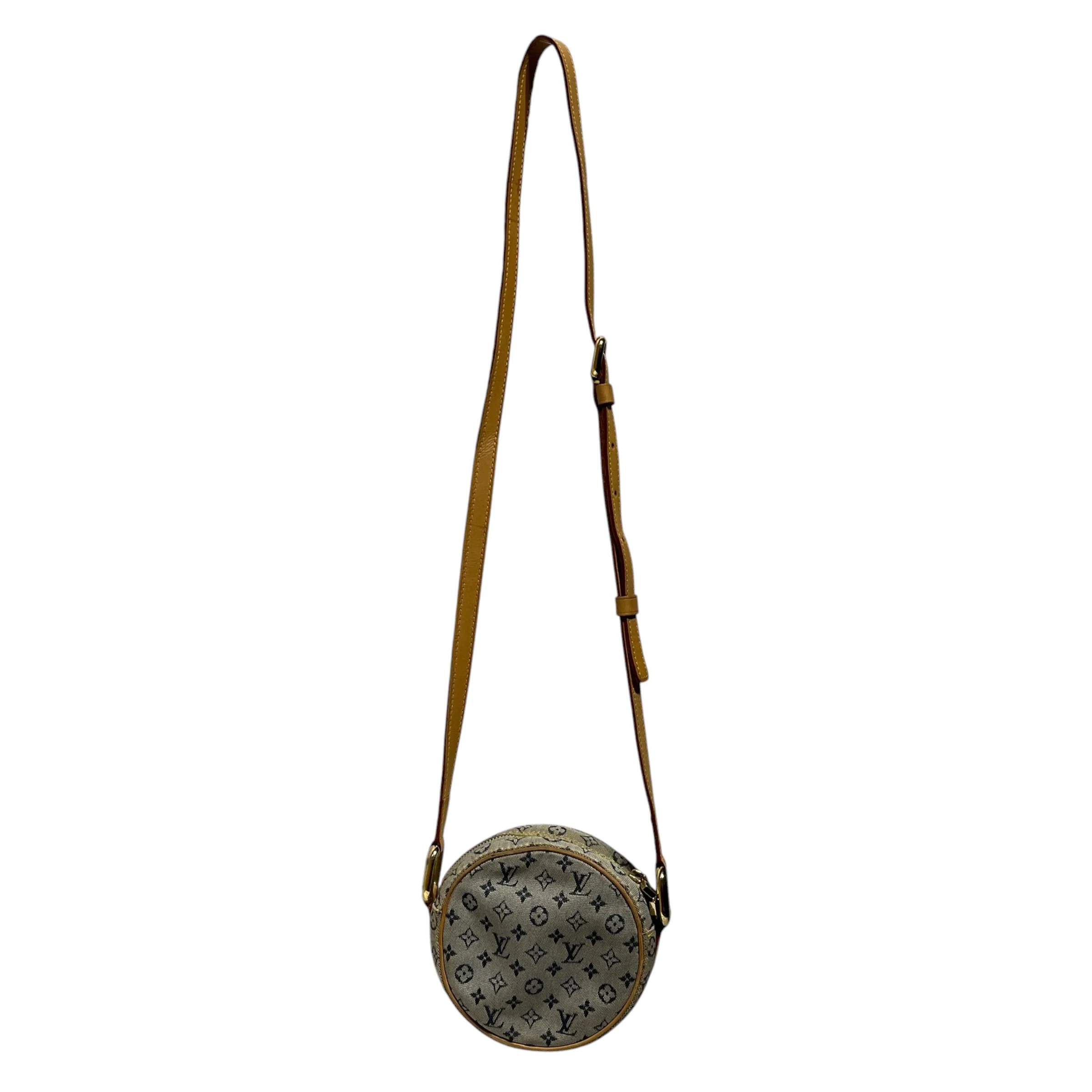 LOUIS VUITTON/Cross Body Bag/Cotton/GRY/JEANNE MINI CANVAS (JP)