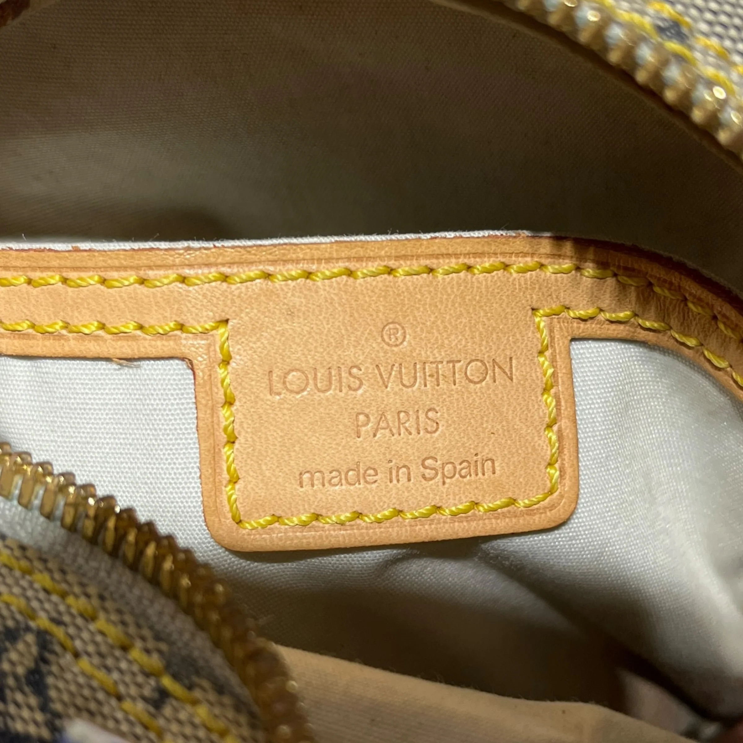 LOUIS VUITTON/Cross Body Bag/Cotton/GRY/JEANNE MINI CANVAS (JP)