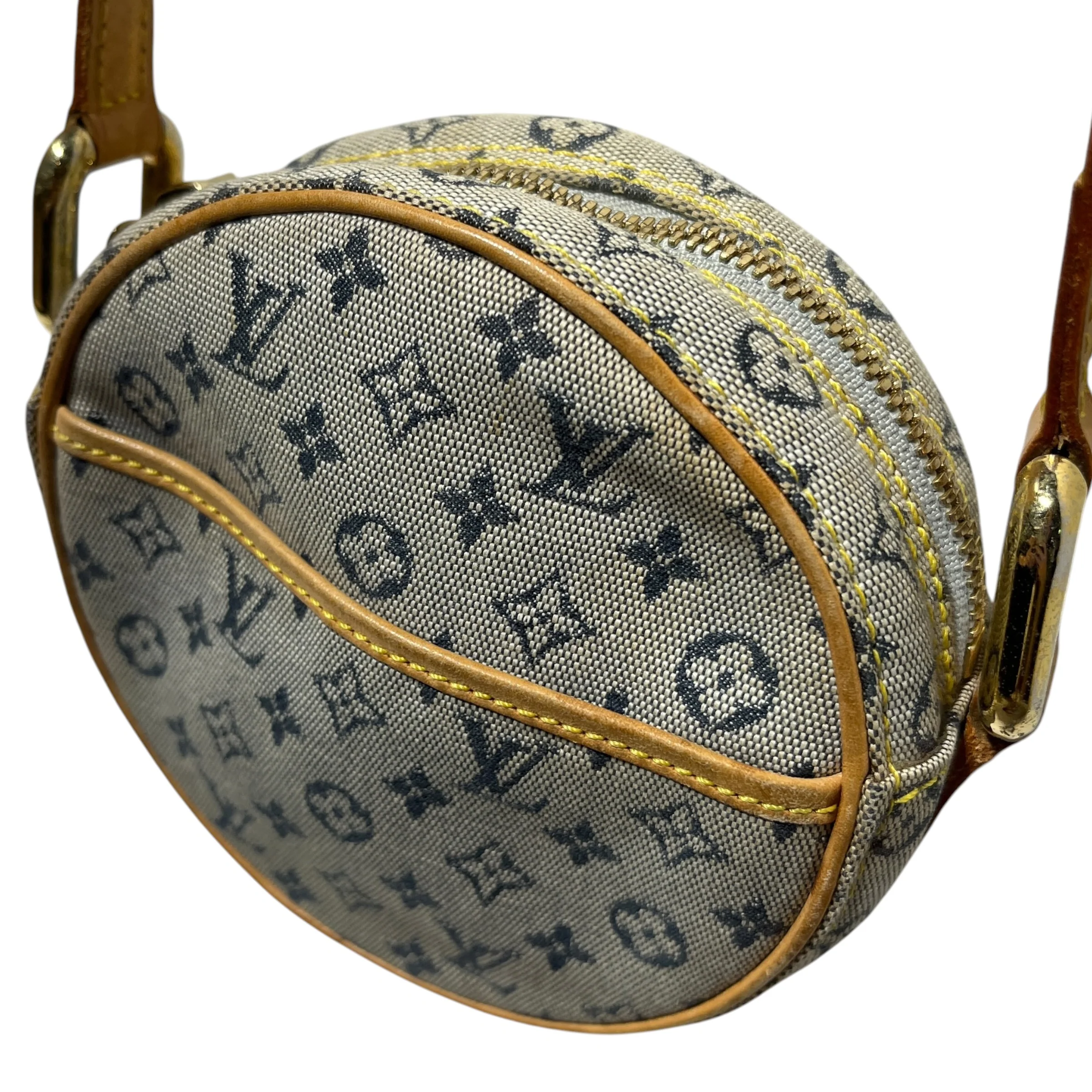 LOUIS VUITTON/Cross Body Bag/Cotton/GRY/JEANNE MINI CANVAS (JP)