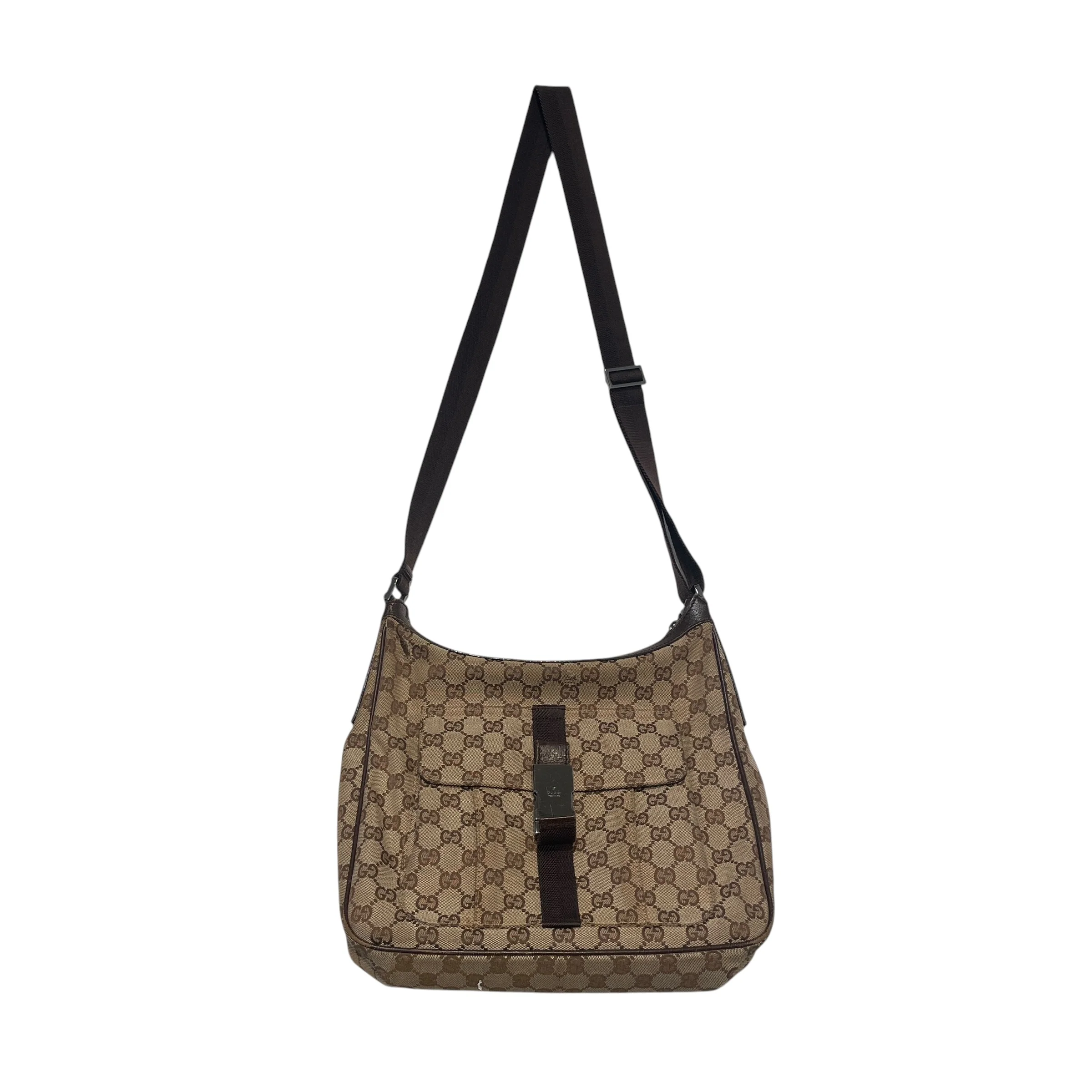 GUCCI/Tote Bag/Monogram/Cotton/CML/GG Canvas Messenger Bag